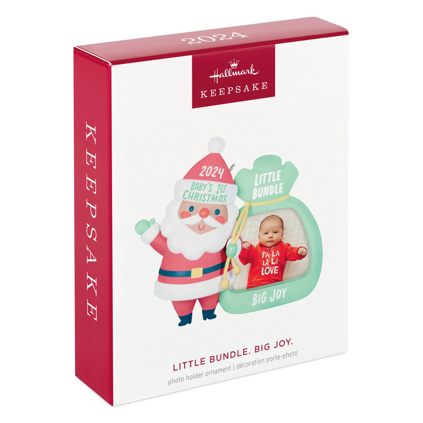 Little Bundle Big Joy Photo Frame — Hallmark Keepsake Christmas Ornament - Image 7