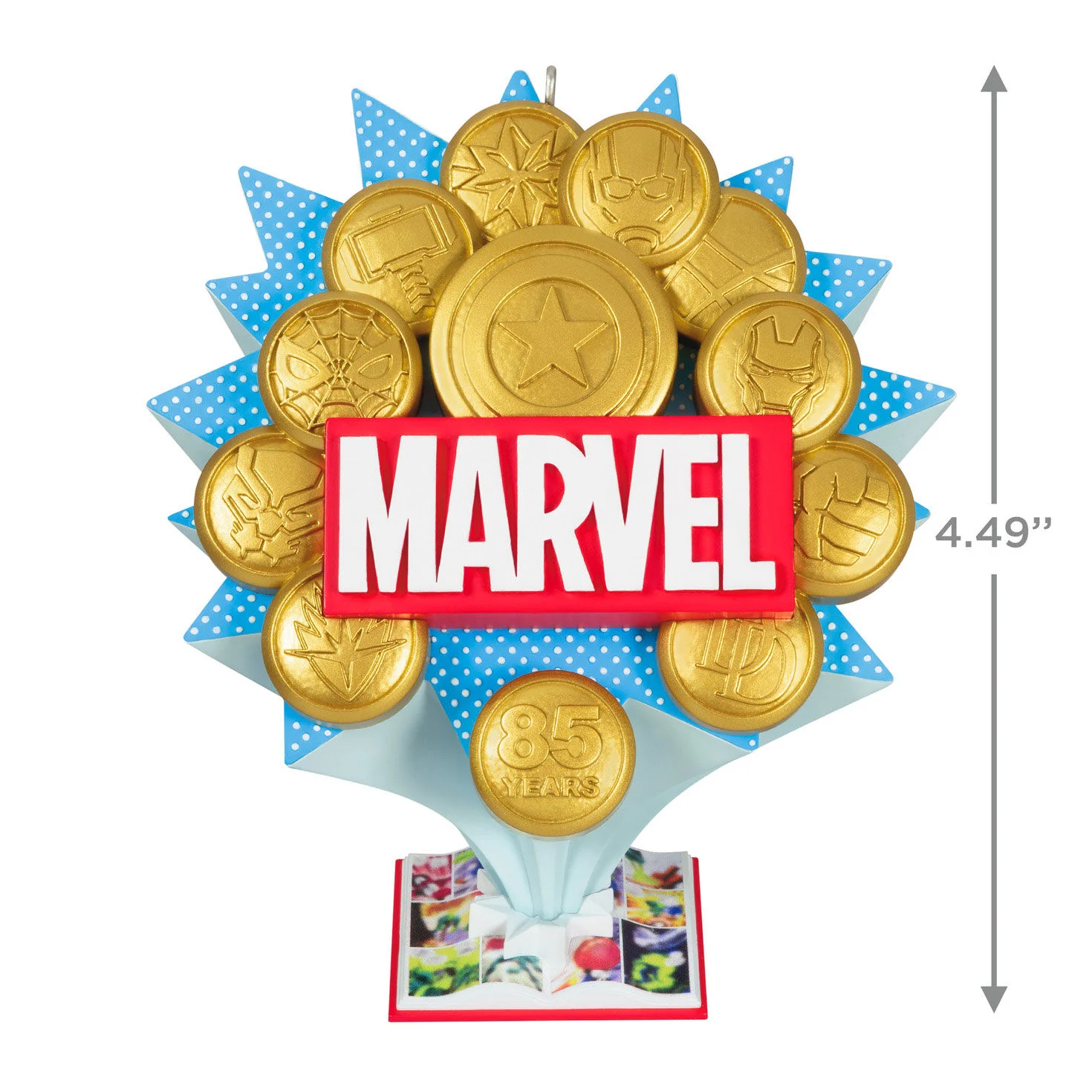 Marvel Celebrating 85 Years — Hallmark Keepsake Christmas Ornament - Image 3