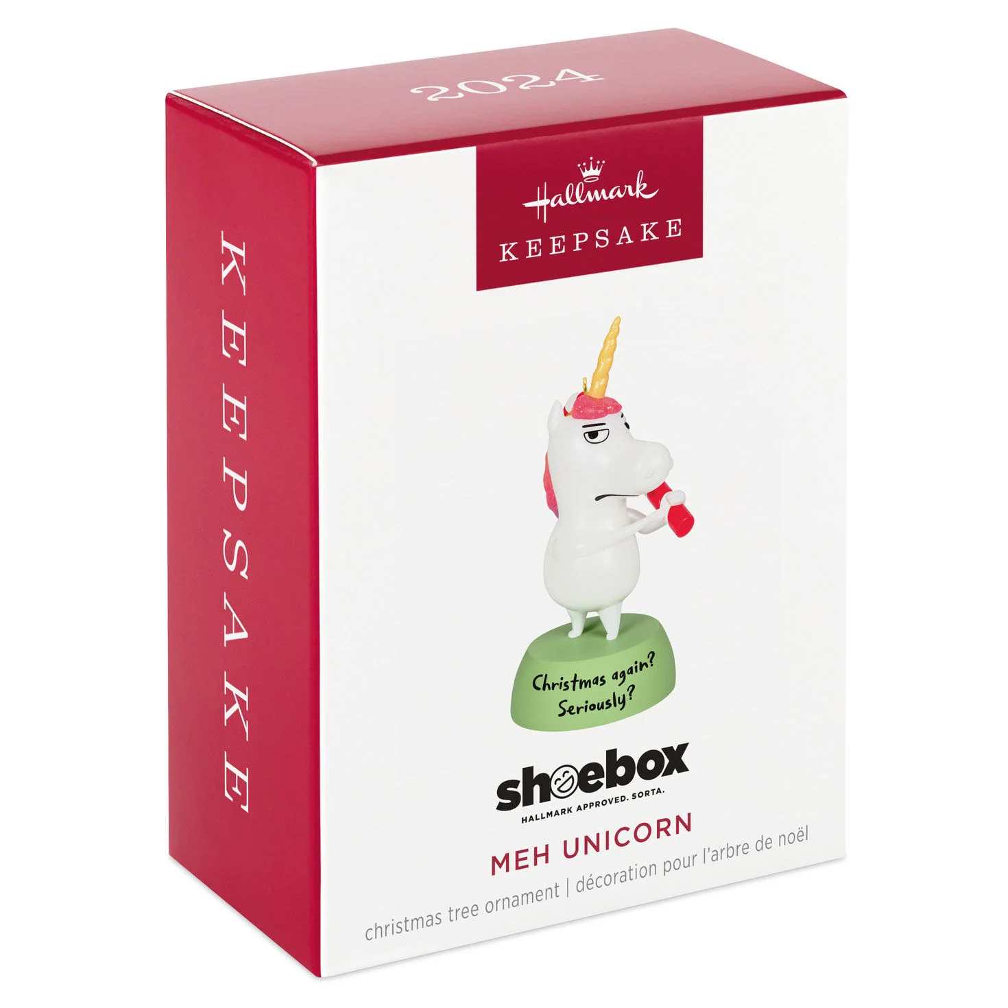 Meh Unicorn — Hallmark Keepsake Christmas Ornament - Image 7
