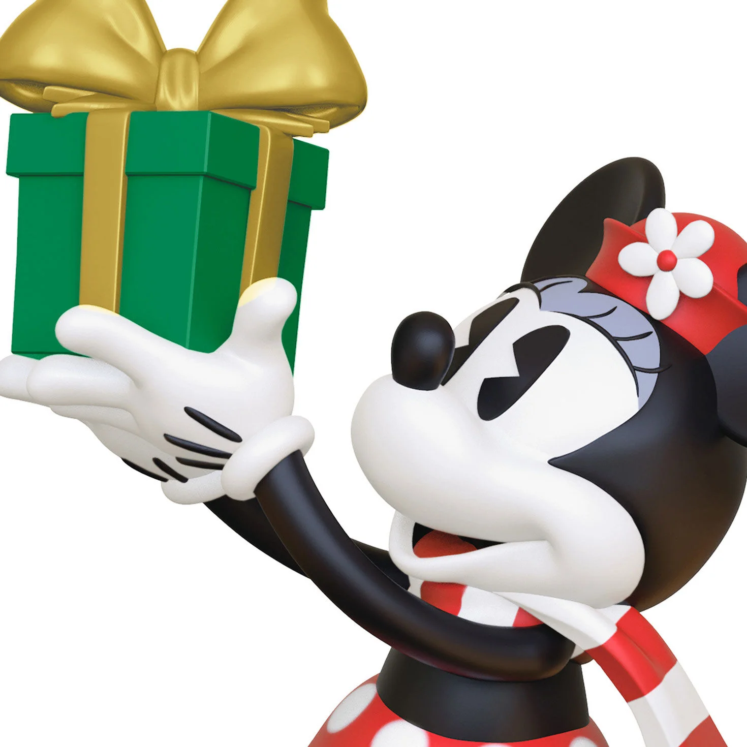 Disney Minnie Mouse, Minnie's Special Delivery (Miniature) — Hallmark Keepsake Christmas Ornament - Image 5