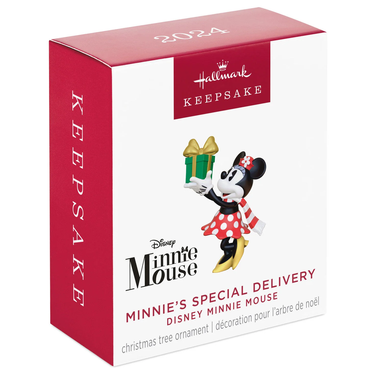 Disney Minnie Mouse, Minnie's Special Delivery (Miniature) — Hallmark Keepsake Christmas Ornament - Image 7