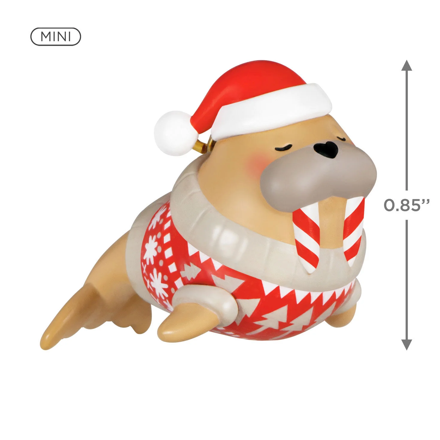 Festive Flippered Friend (Miniature) — Hallmark Keepsake Christmas Ornament - Image 3