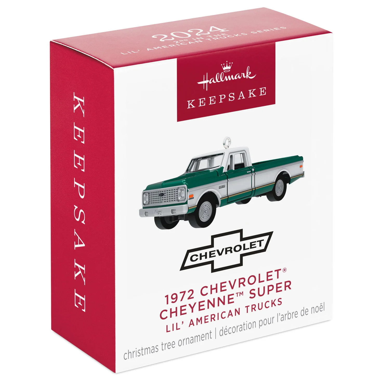 Lil' American Trucks 1972 Chevrolet® Cheyenne™ Super (Miniature) — Hallmark Keepsake Christmas Ornament - Image 7