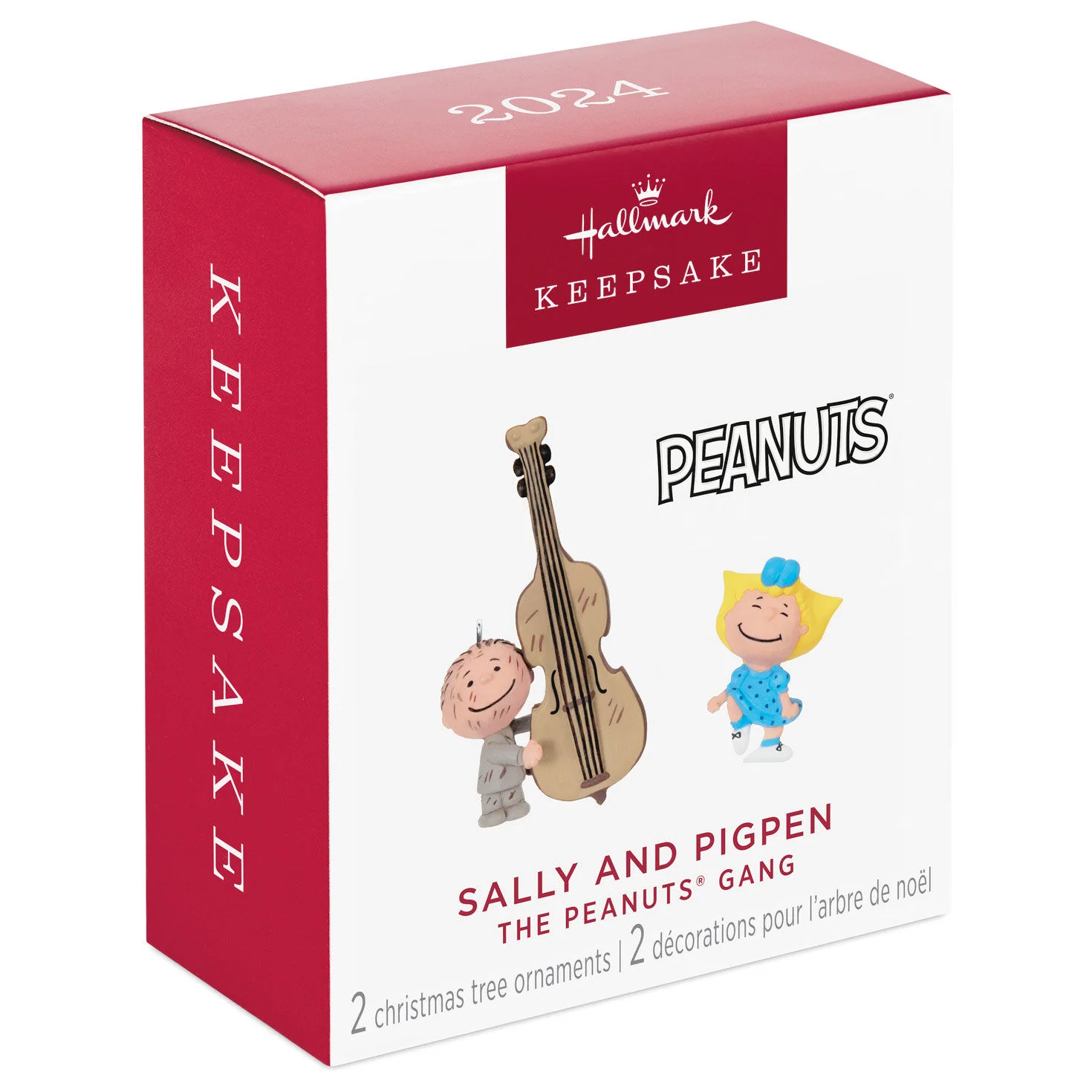 The Peanuts® Gang, Sally and Pigpen Ornaments, Set of 2  (Miniature) — Hallmark Keepsake Christmas Ornaments - Image 6