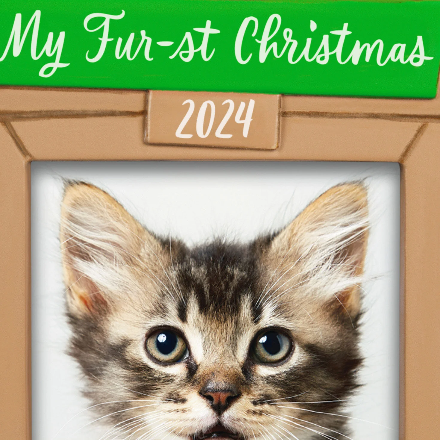 Pet's Fur-st Christmas Photo Frame — Hallmark Keepsake Christmas Ornament - Image 5