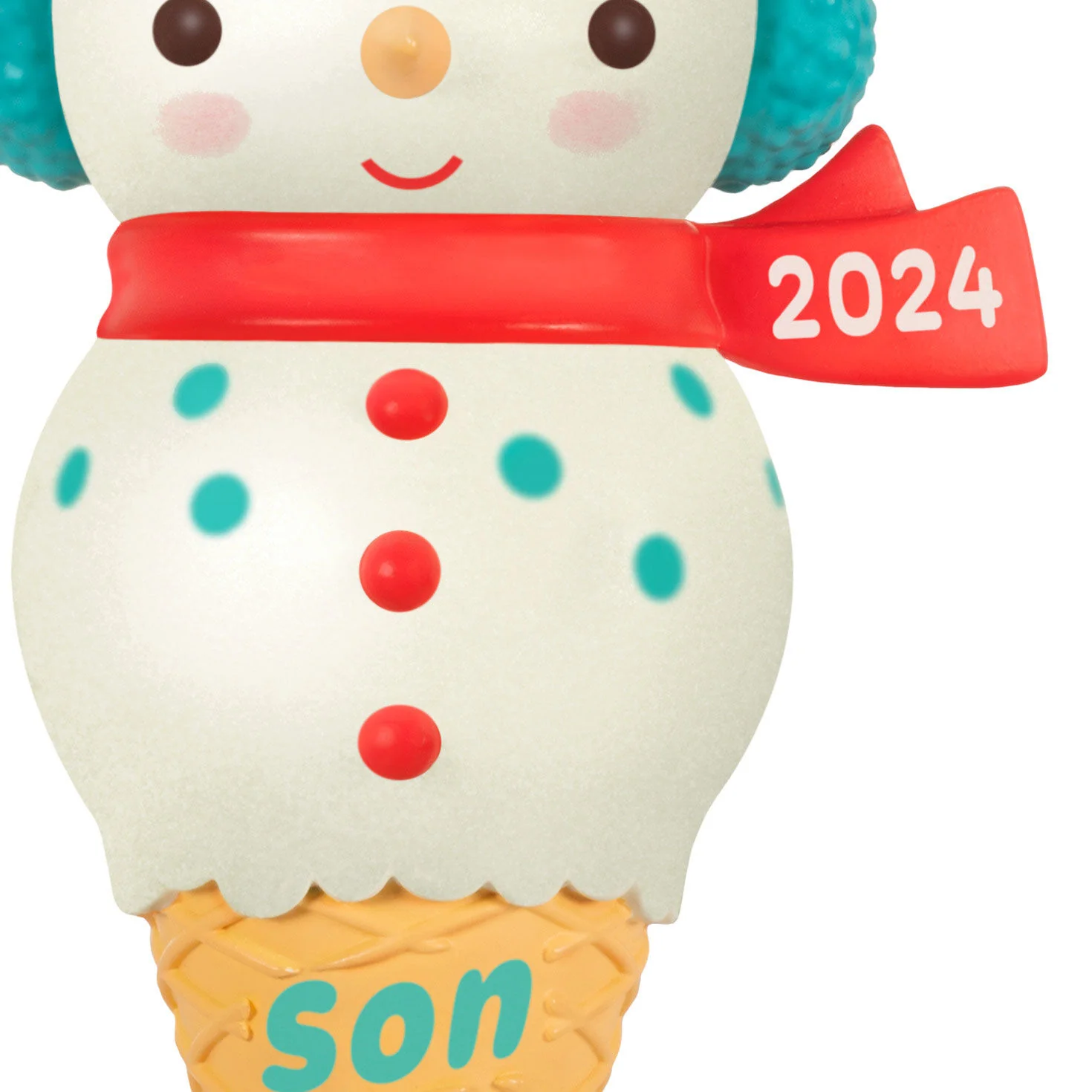 Son Snowman Ice Cream Cone — Hallmark Keepsake Christmas Ornament - Image 5