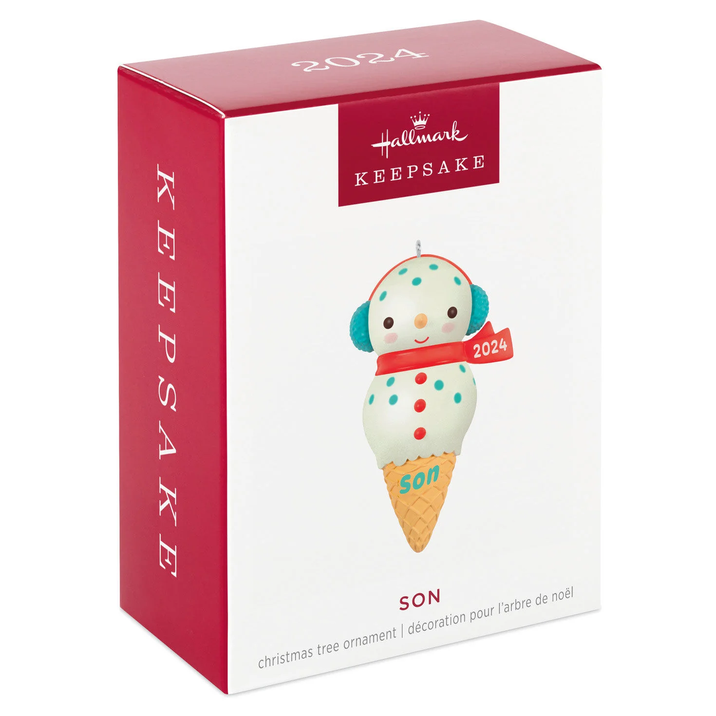 Son Snowman Ice Cream Cone — Hallmark Keepsake Christmas Ornament - Image 7