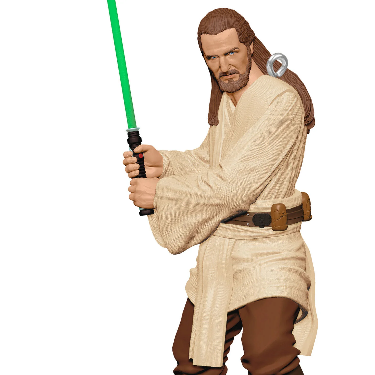 Star Wars™: The Phantom Menace™ 25th Anniversary, Qui-Gon Jinn™ — Hallmark Keepsake Christmas Ornament - Image 5