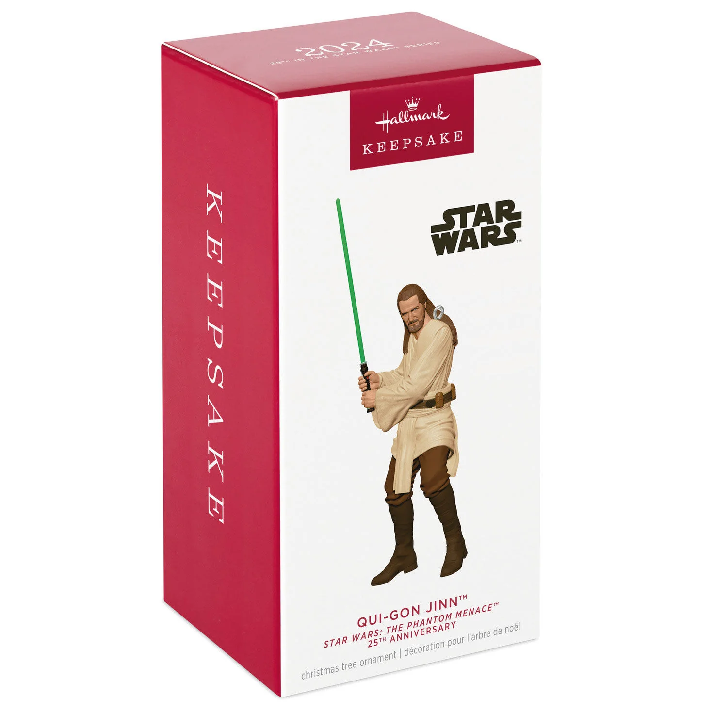 Star Wars™: The Phantom Menace™ 25th Anniversary, Qui-Gon Jinn™ — Hallmark Keepsake Christmas Ornament - Image 7