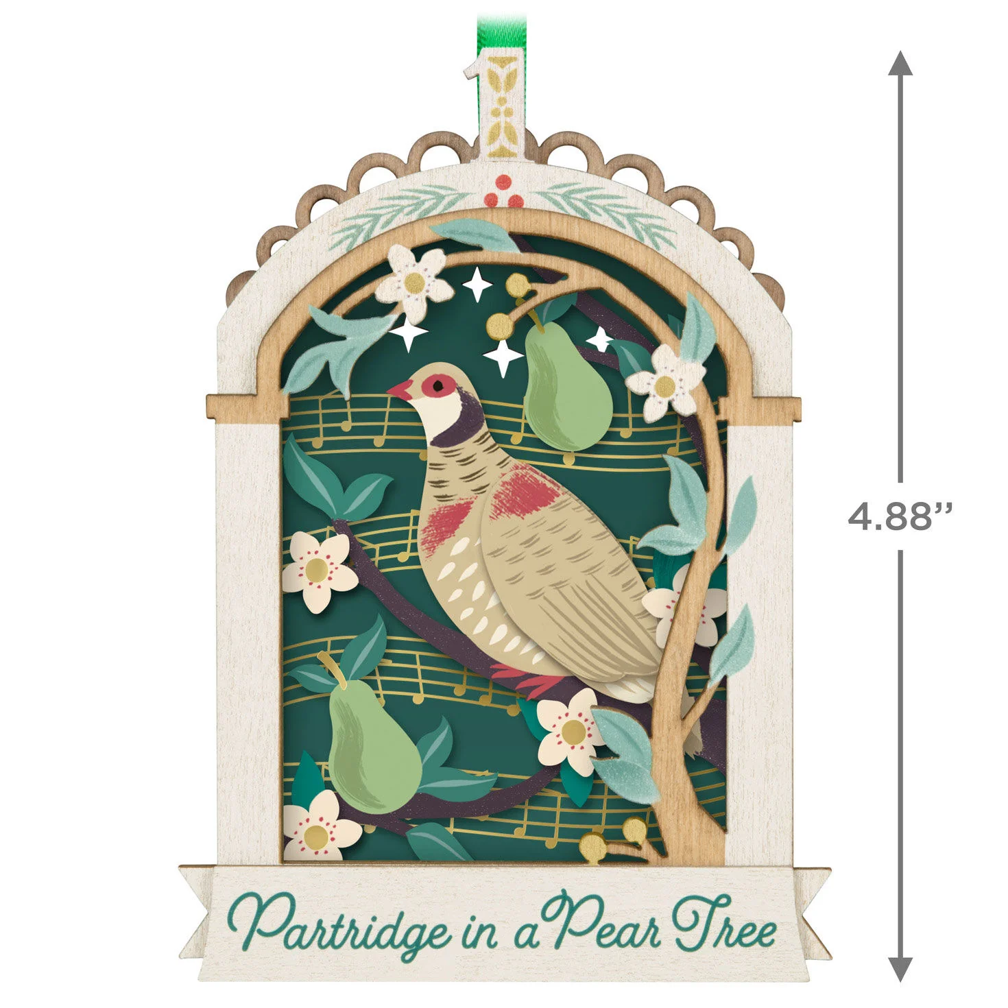 Twelve Days of Christmas Papercraft — Hallmark Keepsake Christmas Ornament - Image 3