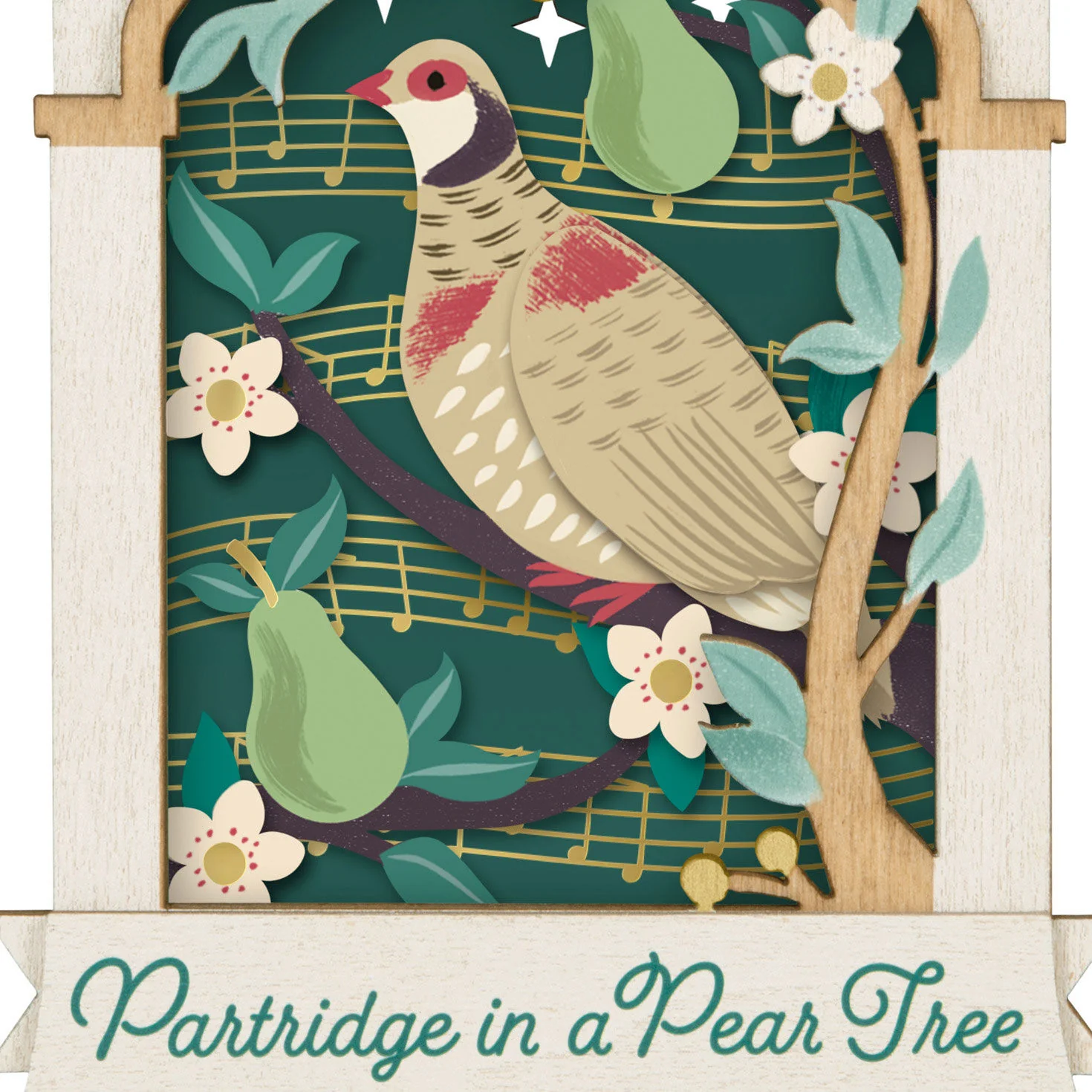 Twelve Days of Christmas Papercraft — Hallmark Keepsake Christmas Ornament - Image 5