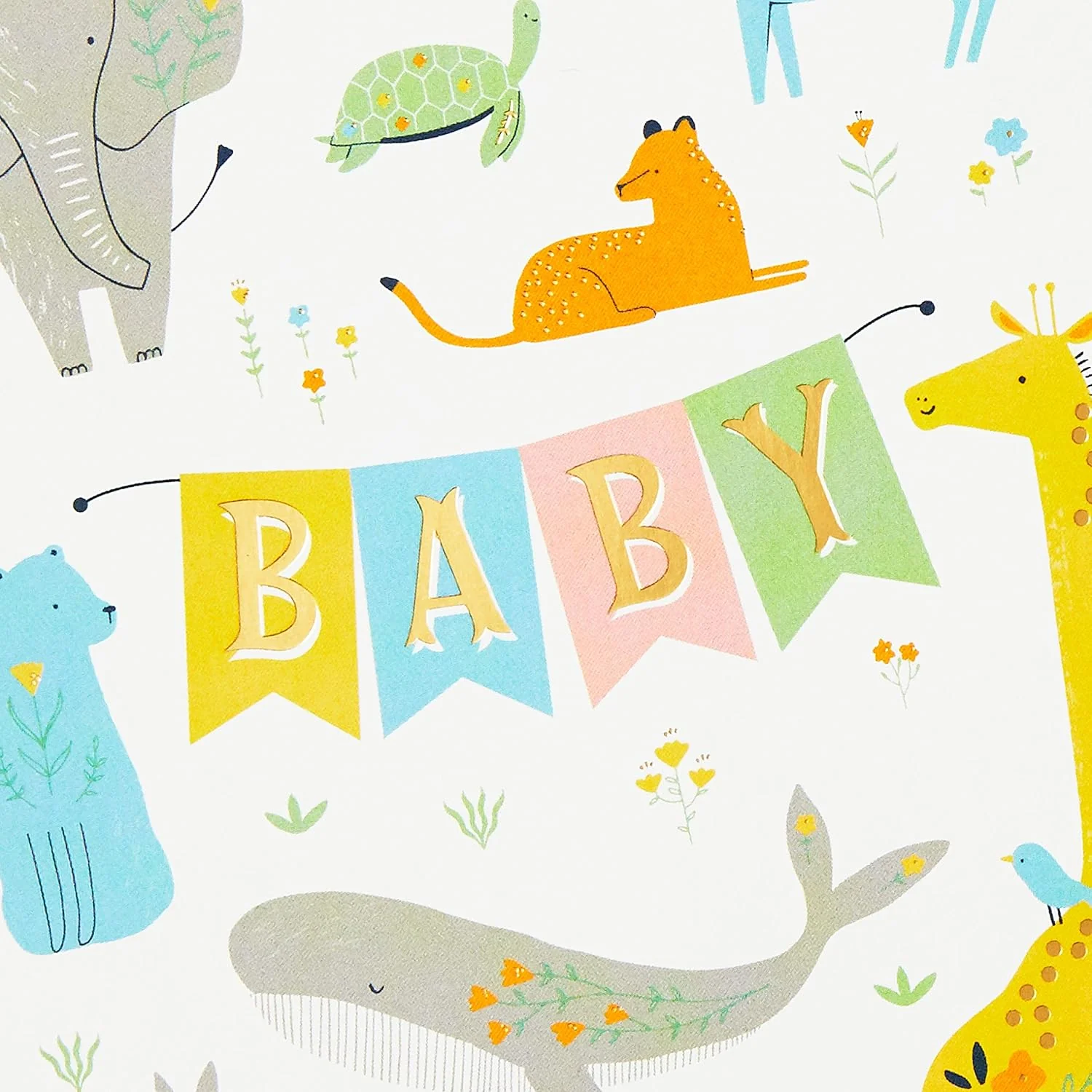 Hallmark Baby Shower Cards Assortment, 12 Cards with Envelopes (Rabbits, Animals, Baby Boys, Baby Girls) - Image 6