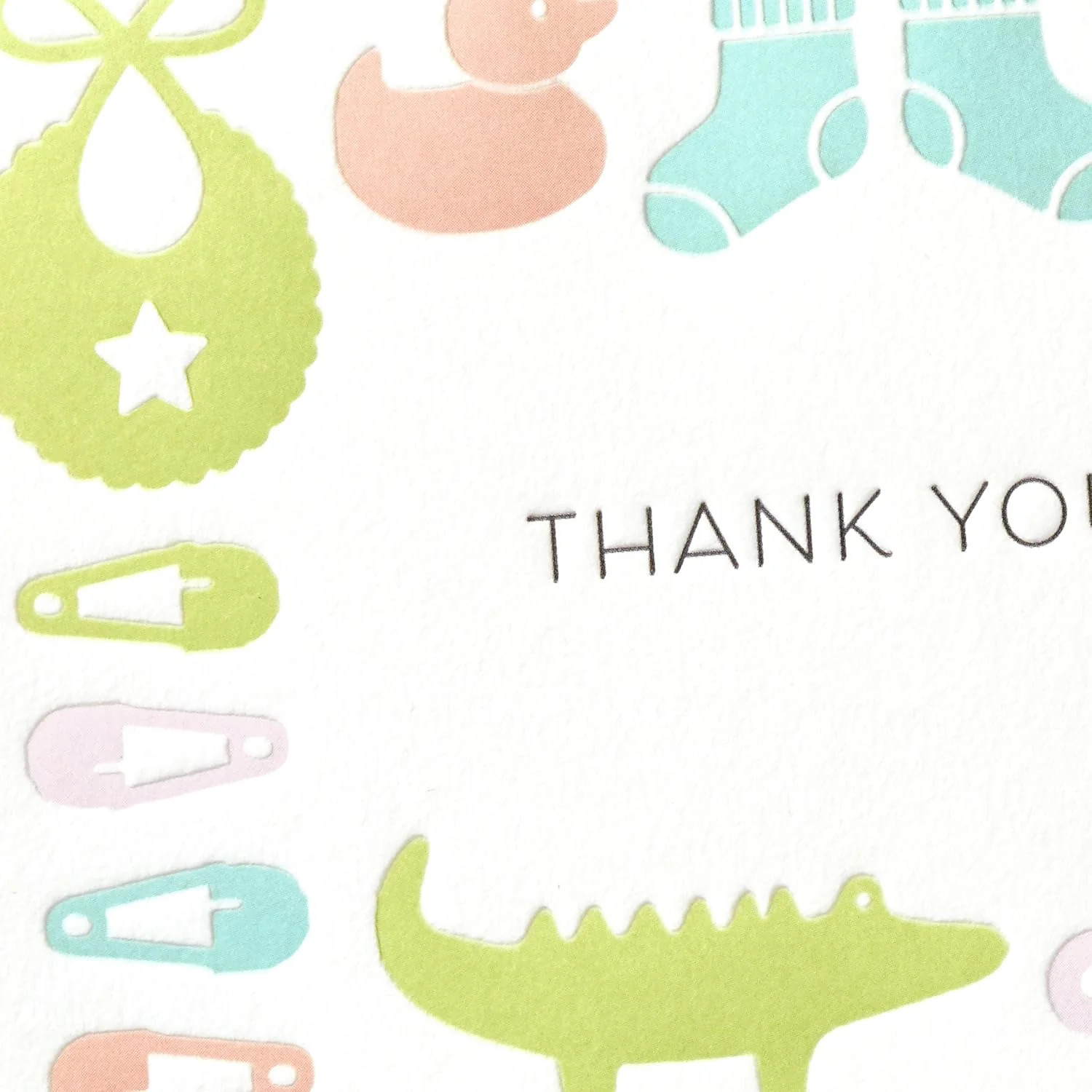 Hallmark Baby Shower Thank You Cards, Gender Neutral (10 Cards with Envelopes for Baby Boy or Baby Girl) - 5STZ5032, Baby Icons - Image 4