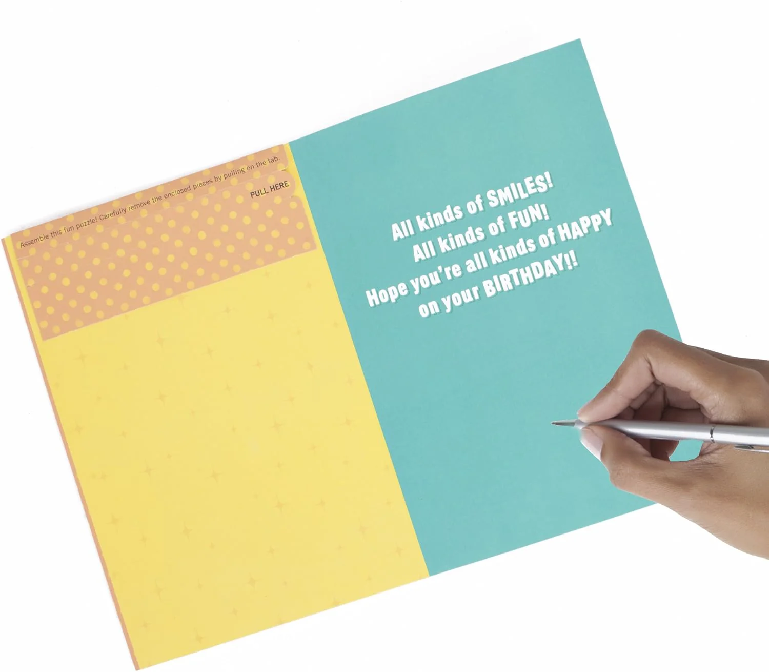 Hallmark Birthday Card (Emoji Puzzle) - Image 3