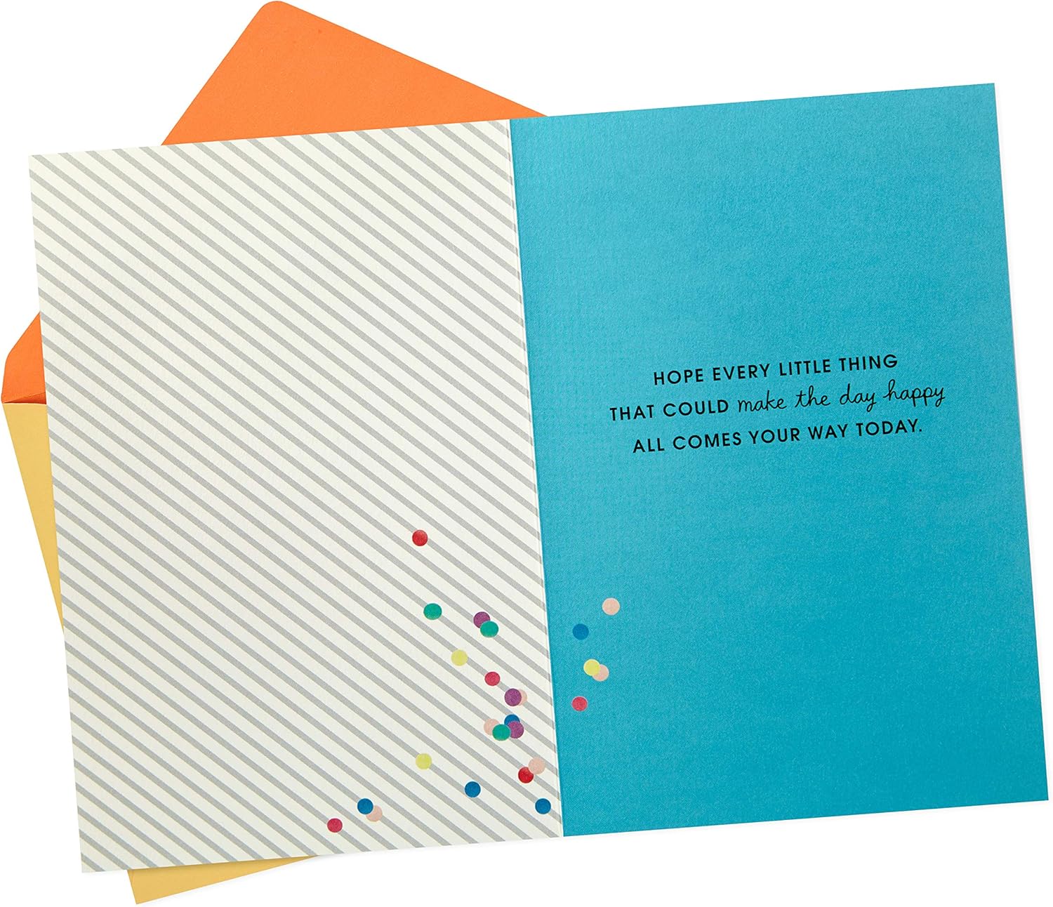 Hallmark Birthday Greeting Card (Envelope with Confetti) - Image 5