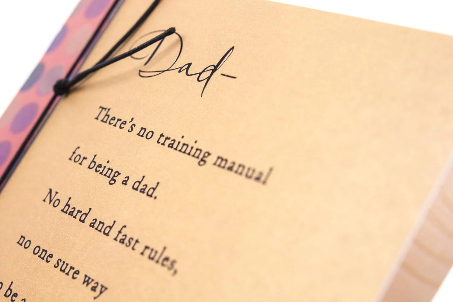 Hallmark Birthday Greeting Card for Dad (No Training Manual) - Image 3