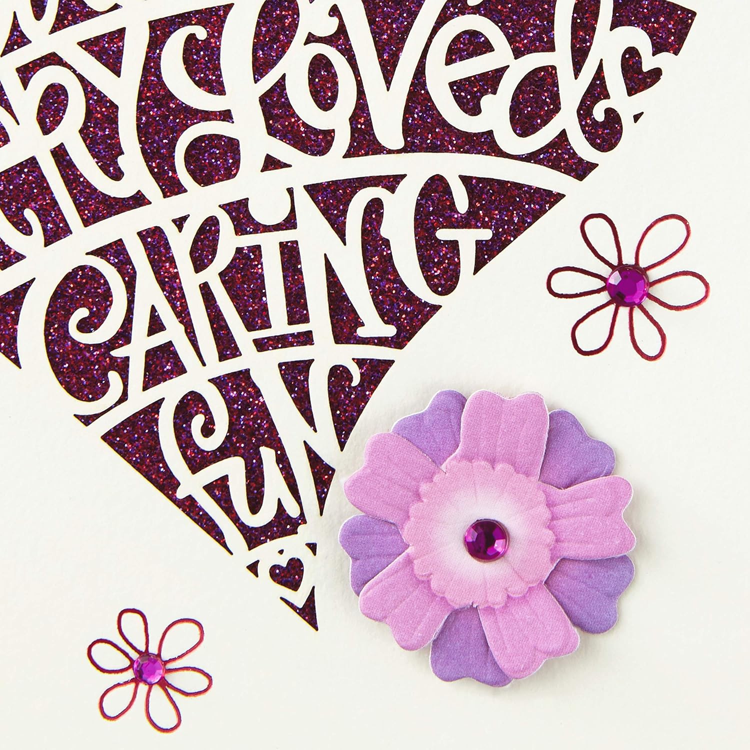 Hallmark Birthday Greeting Card for Daughter (Heart Cutout) - Image 6