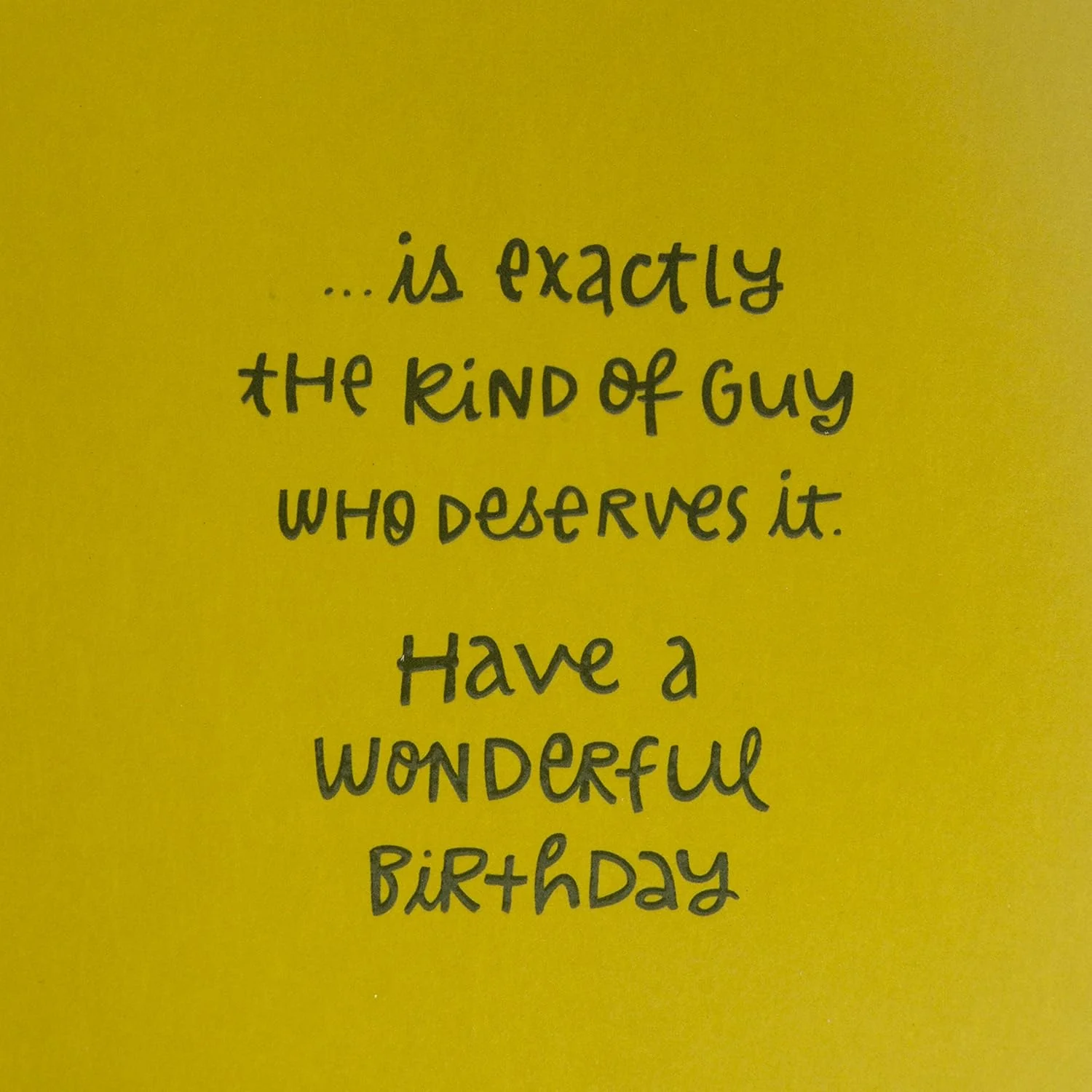 Hallmark Birthday Greeting Card for Him (Extra Attention) - Image 4