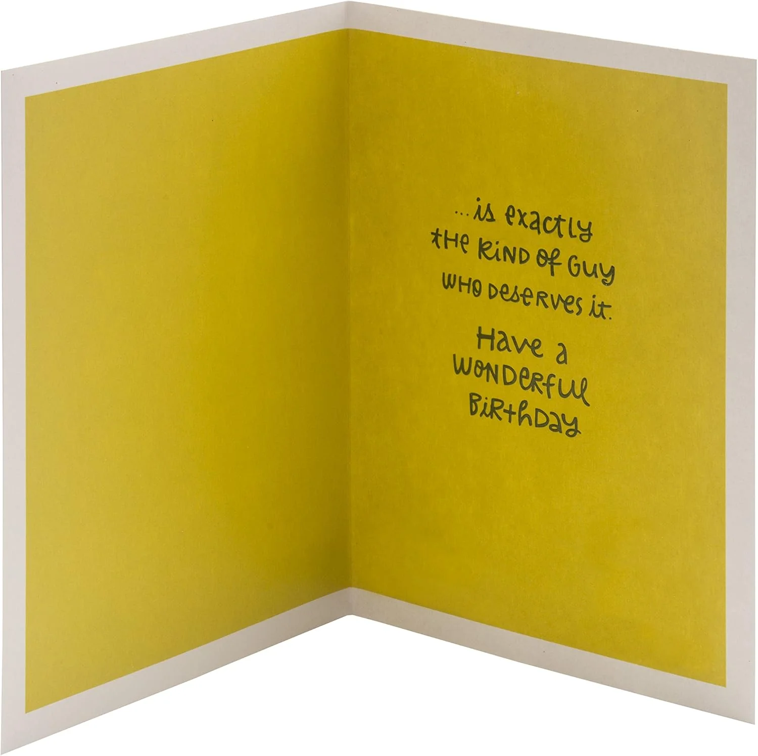 Hallmark Birthday Greeting Card for Him (Extra Attention) - Image 5