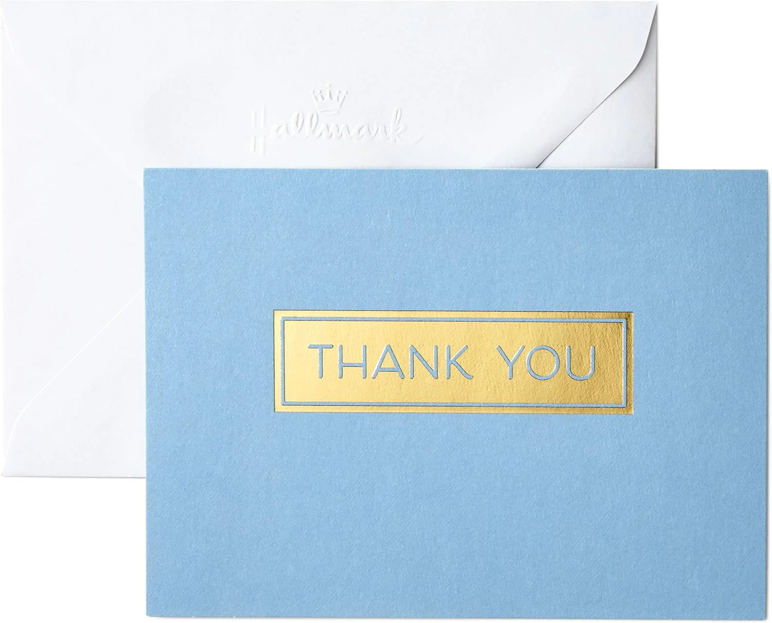 Hallmark Boxed Thank You Cards Assortment, Classic Gold Foil (Four Assorted Designs, 40 Cards with Envelopes) - Image 4