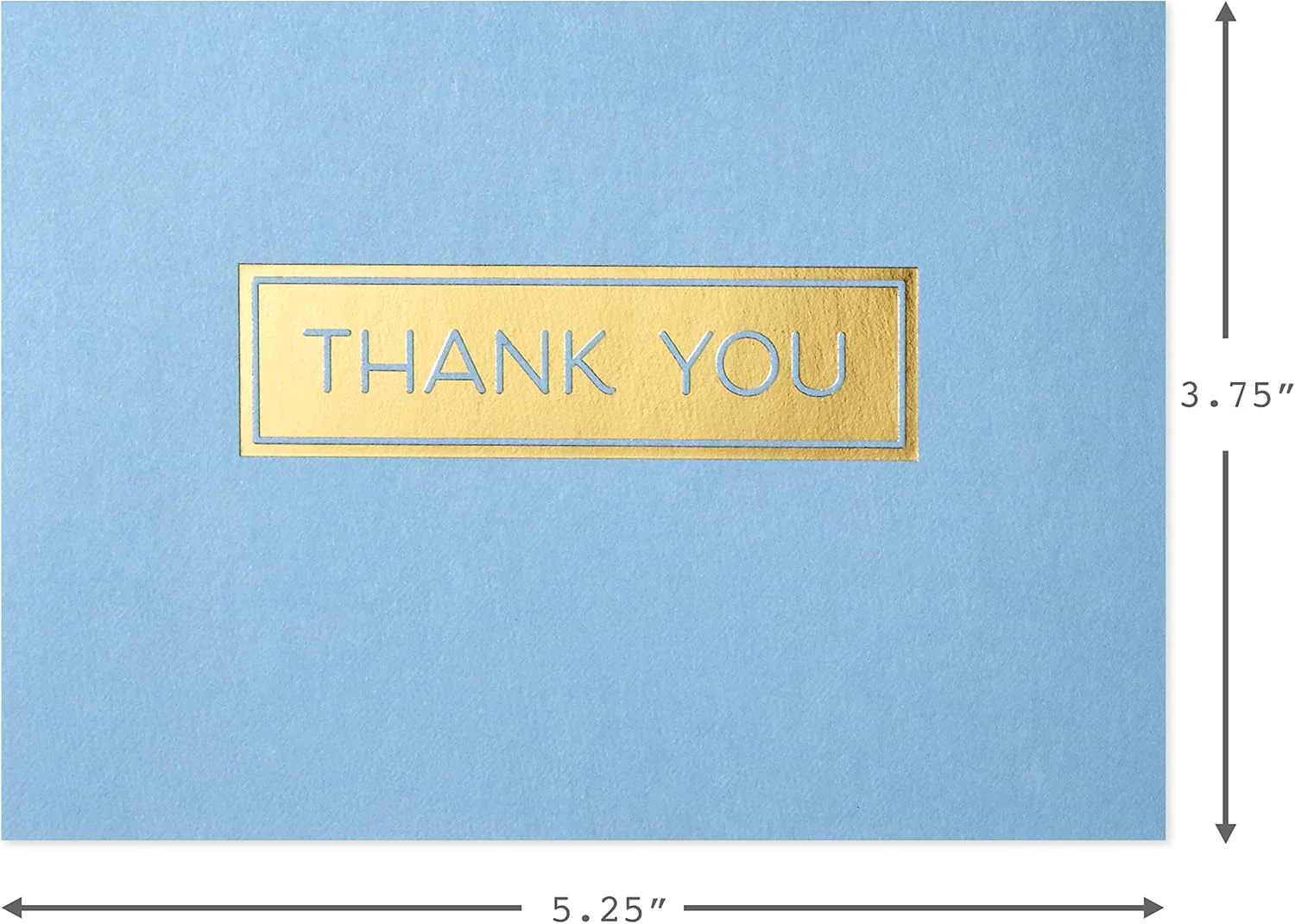 Hallmark Boxed Thank You Cards Assortment, Classic Gold Foil (Four Assorted Designs, 40 Cards with Envelopes) - Image 8