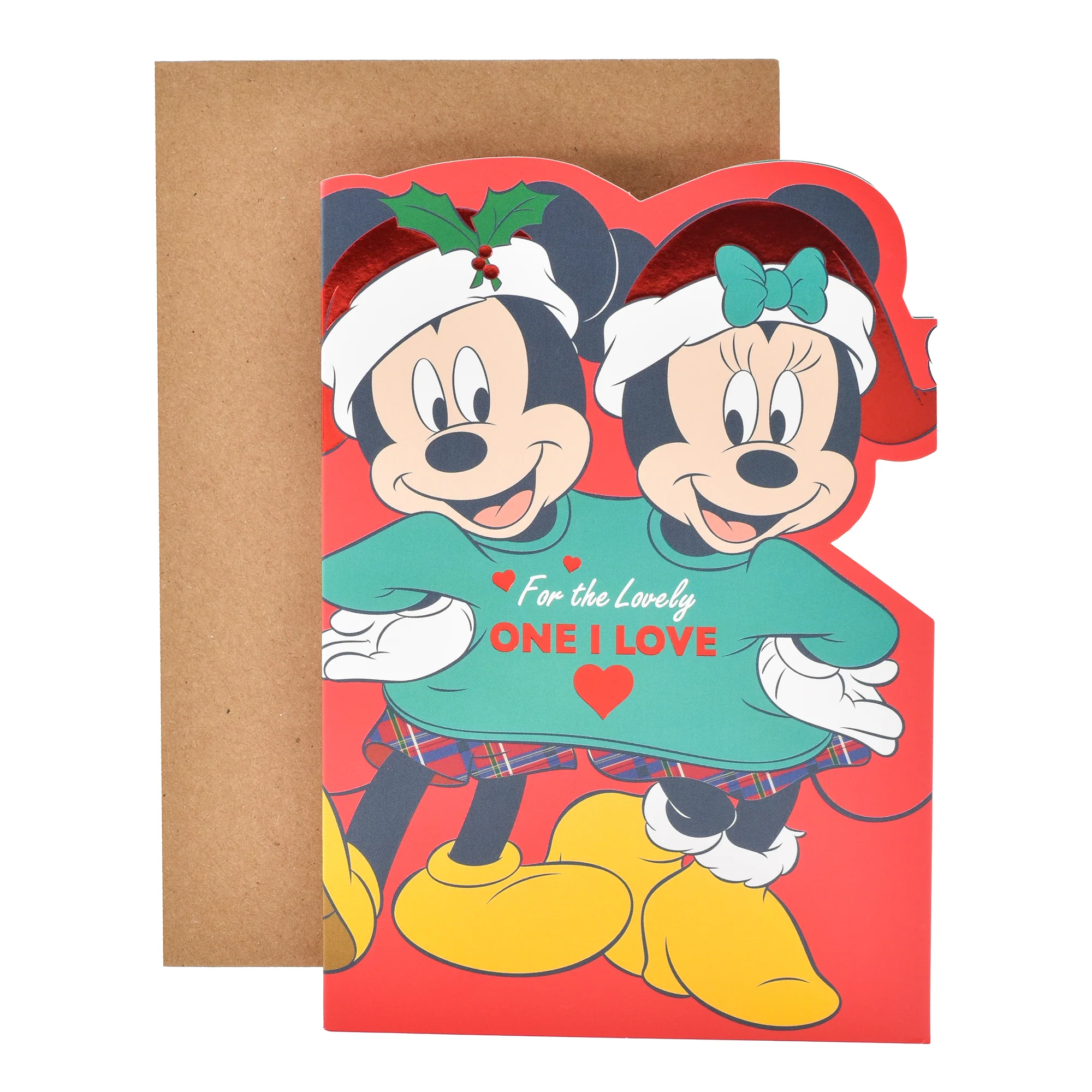 Hallmark Christmas Card - Disney For The One I Love - Image 2