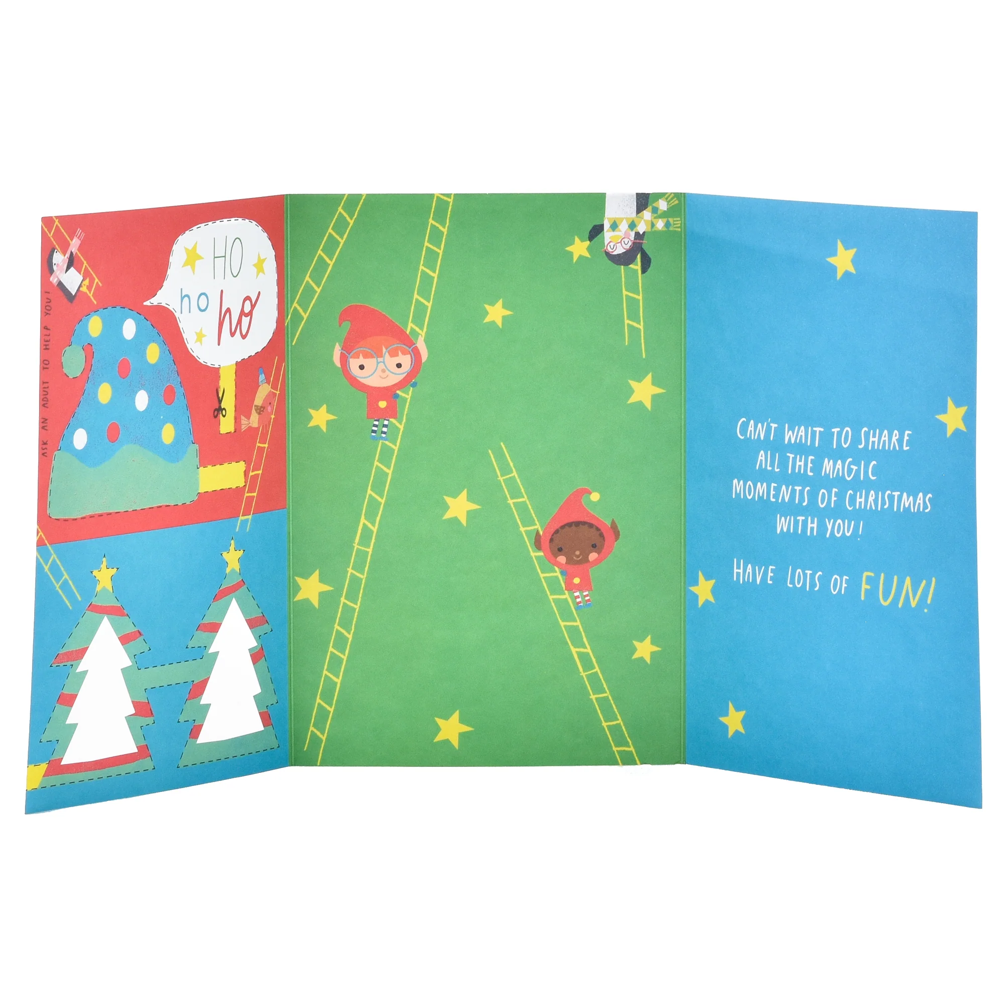 Hallmark Christmas Card For Grandson  - Festive Photo Props - Image 2