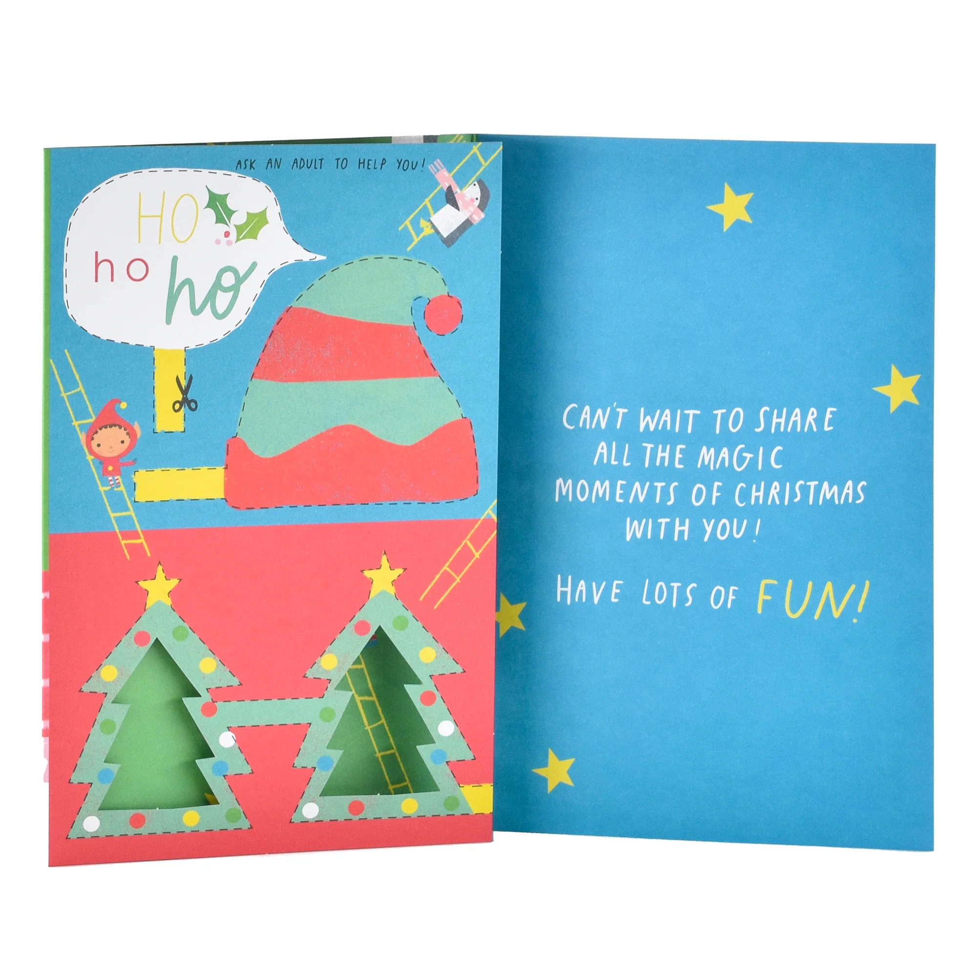 Hallmark Christmas Card For Grandson  - Festive Photo Props - Image 3
