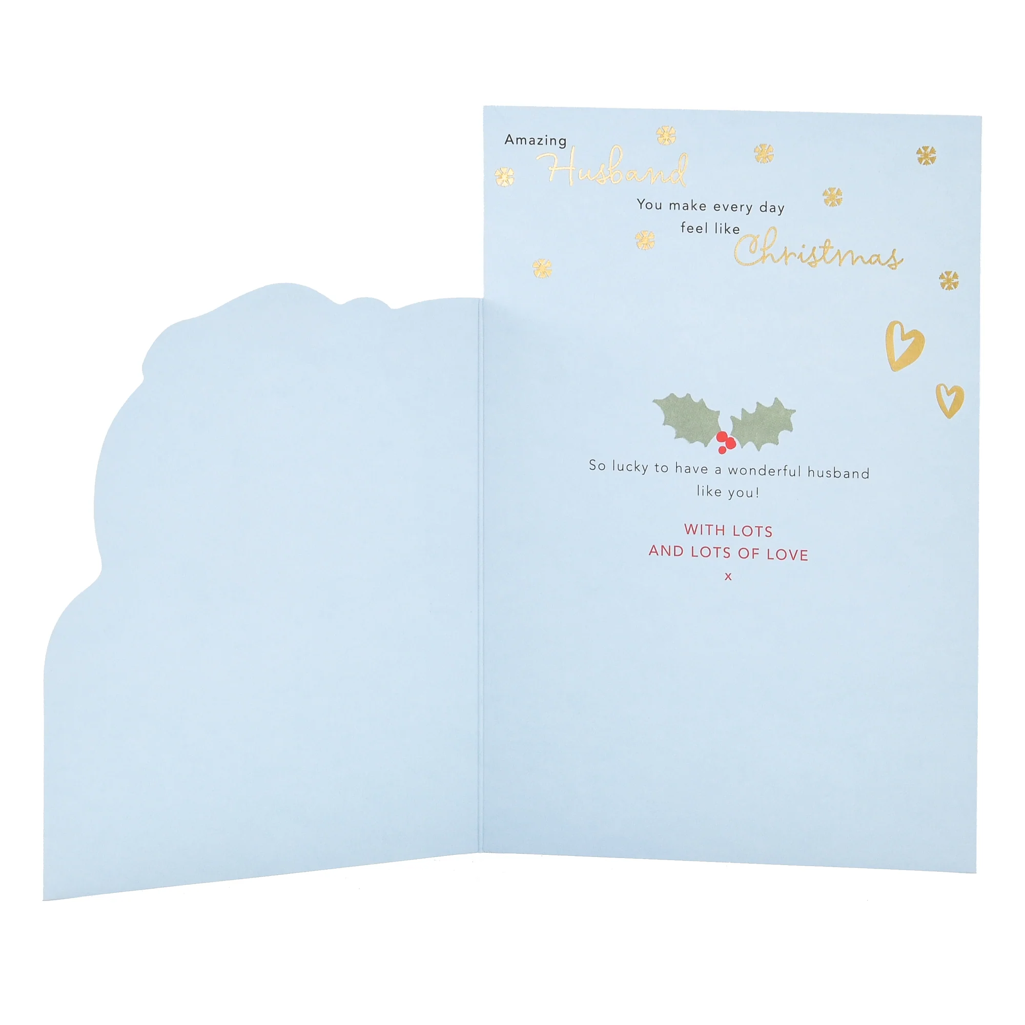 Hallmark Christmas Card For Husband - Forever Friends Bears - Image 3