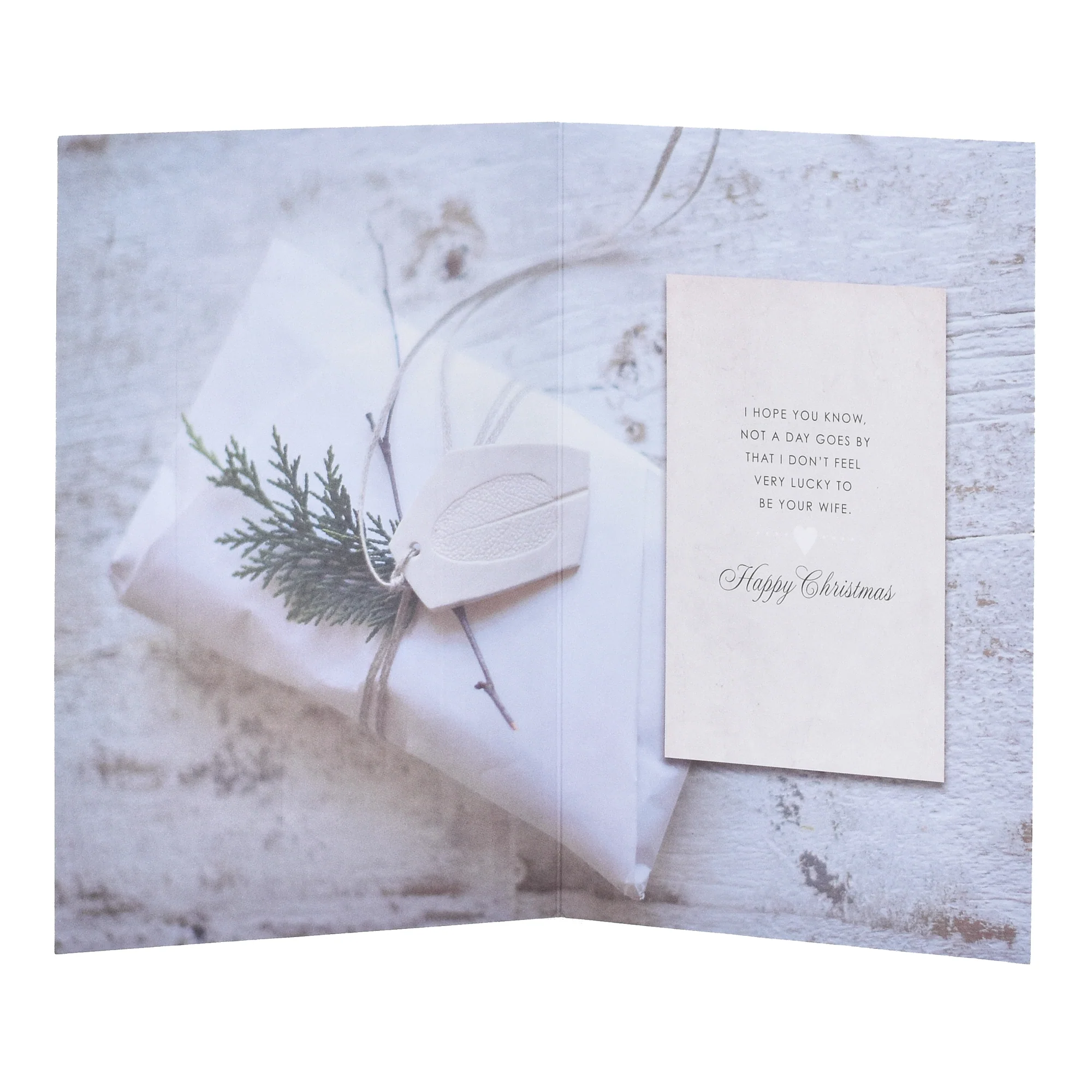 Hallmark Christmas Card  For My Husband - So Glad - Image 2