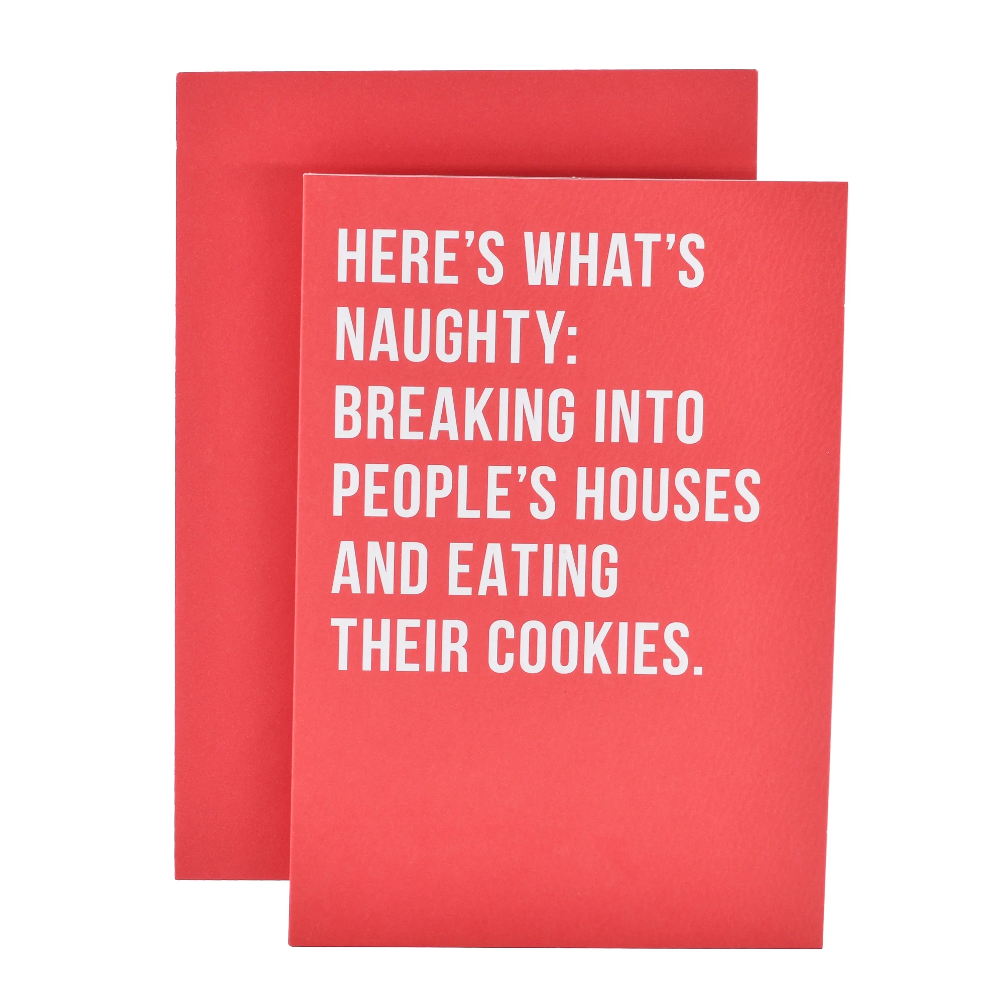 Hallmark Christmas Card  - Naughty List - Image 3