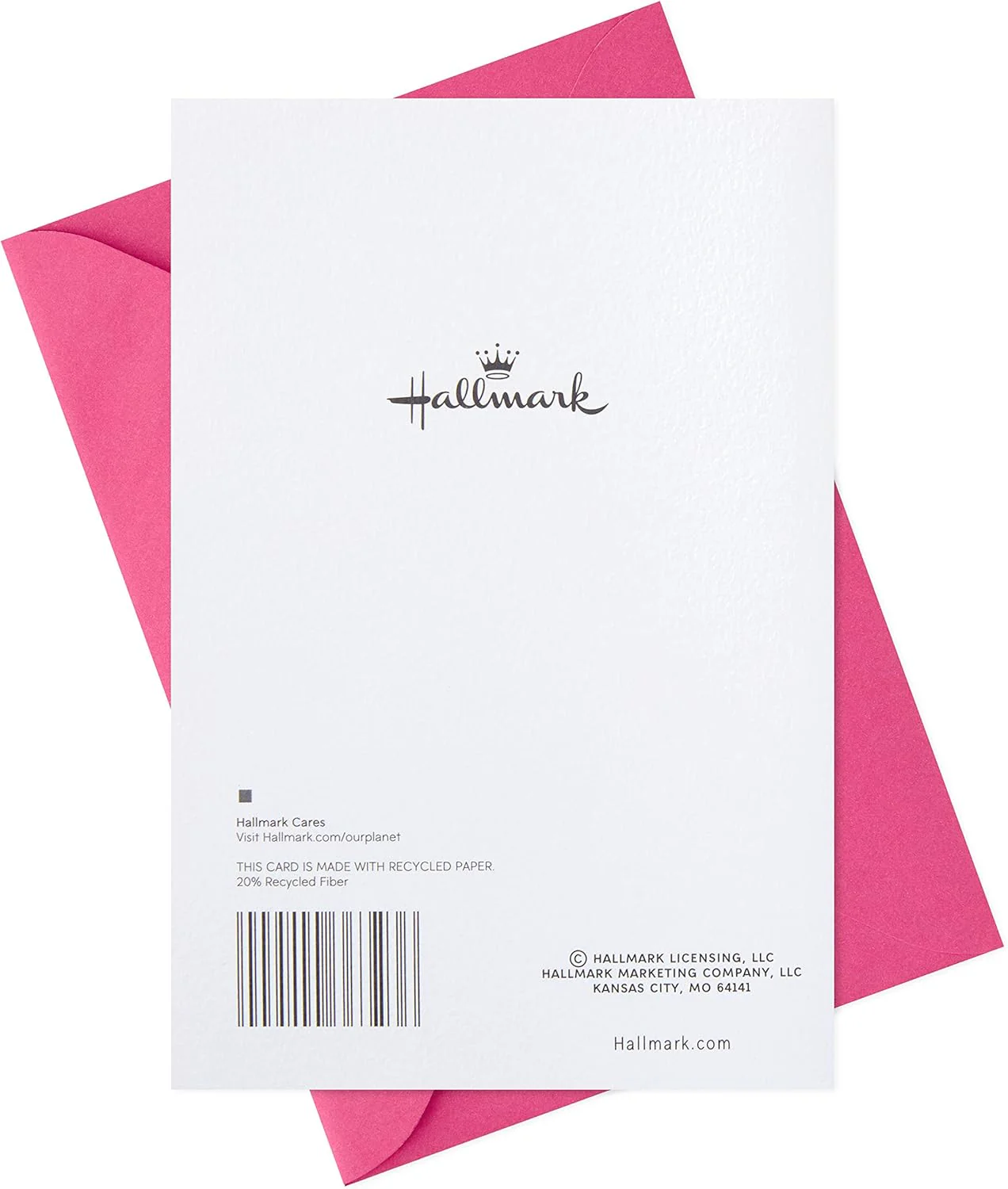 Hallmark Congratulations Greeting Card for New Baby Girl (Pink Elephant) - Image 6