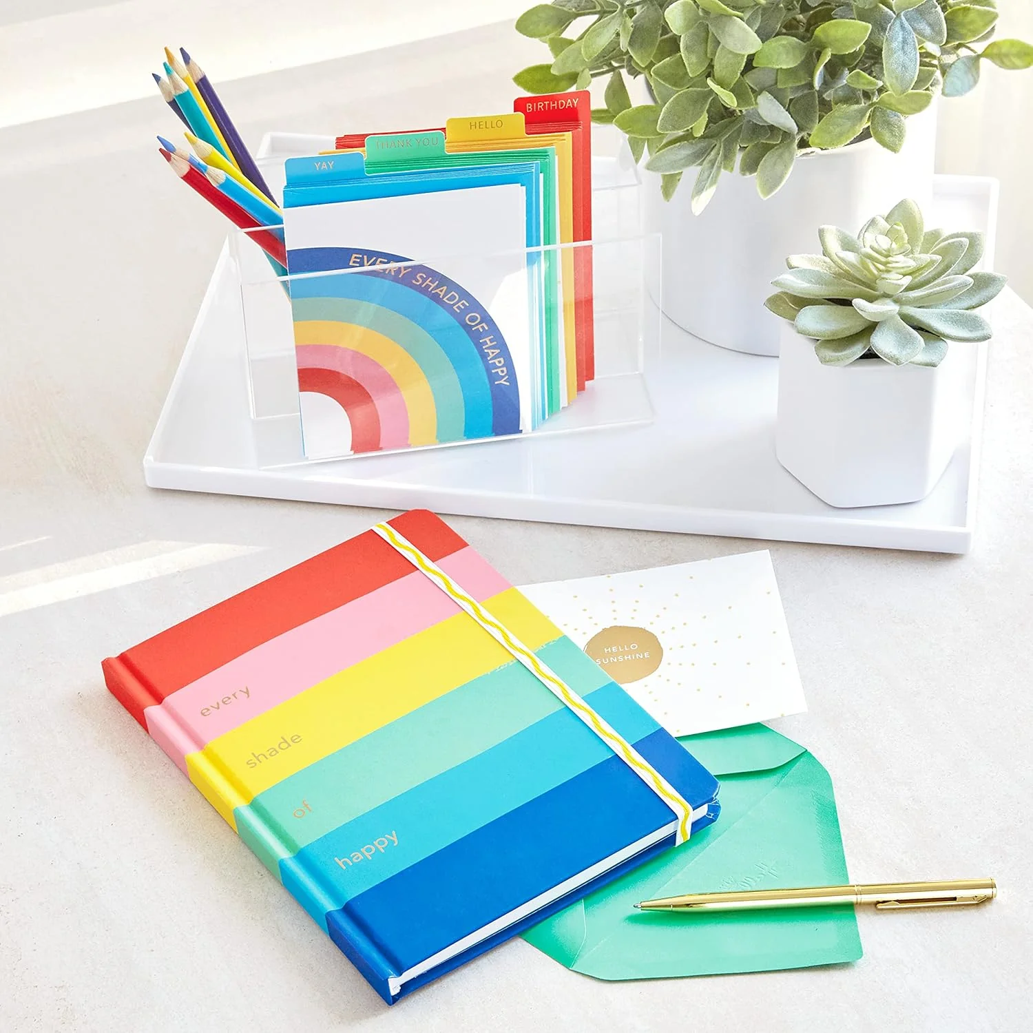 Hallmark Crayola Hardcover Journal, Rainbow (196 Pages) - Image 5