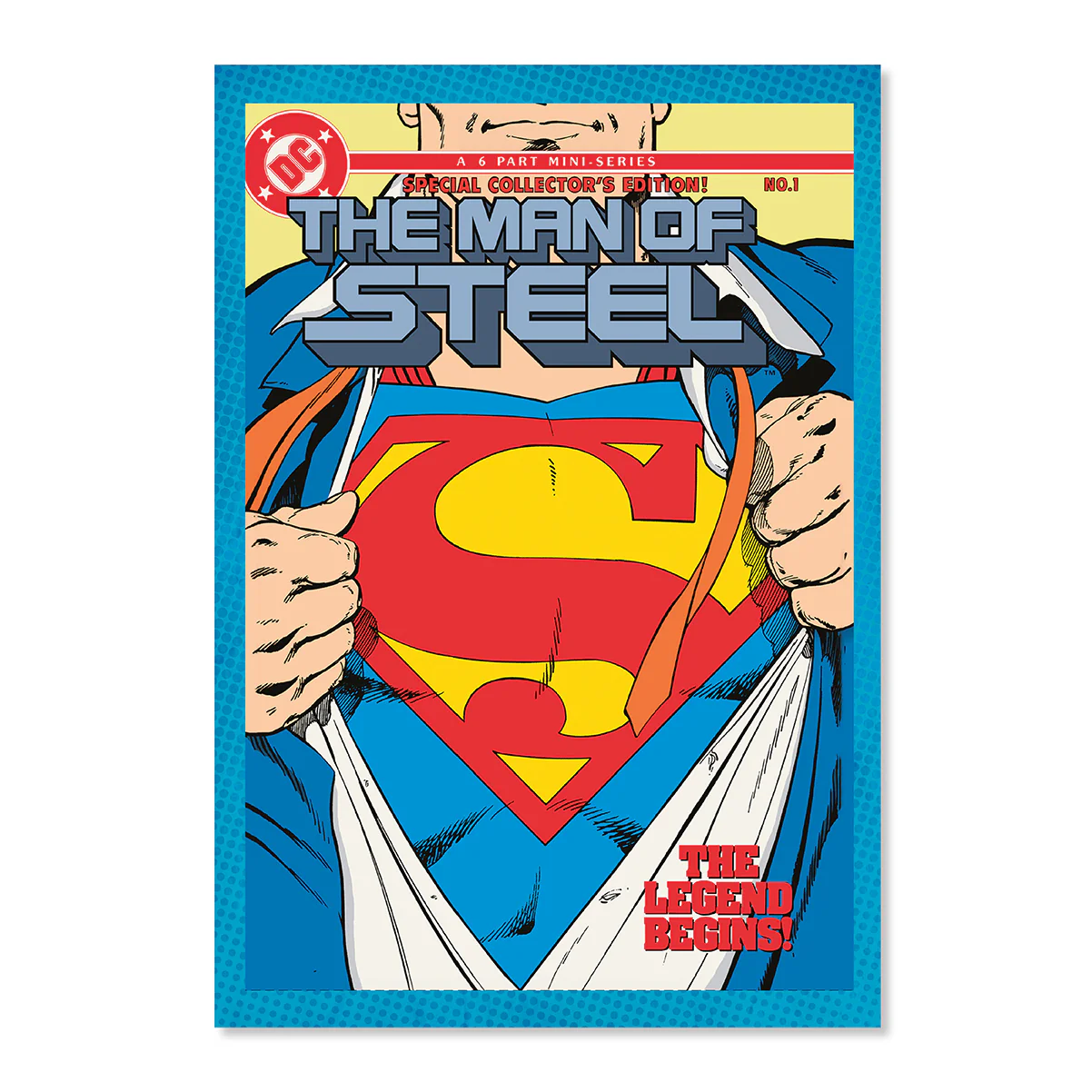 DC™ Superman™ Comic Book Greeting Card