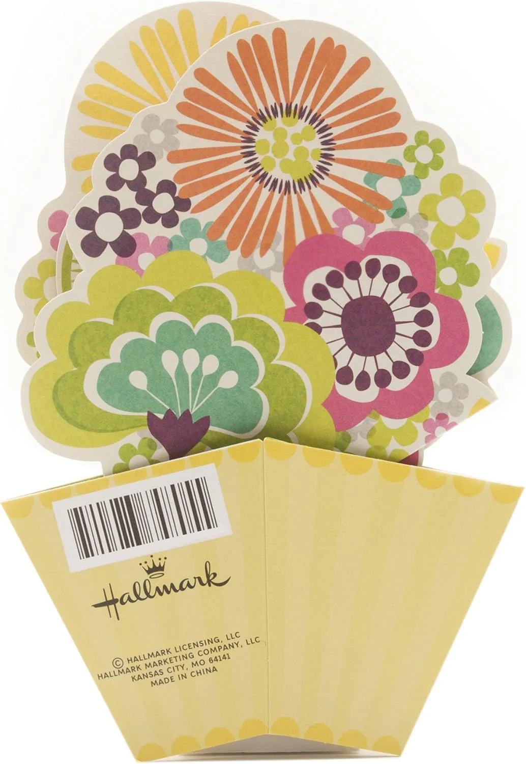 Hallmark Get Well Greeting Card (Pop-Up Flowers) - Image 3
