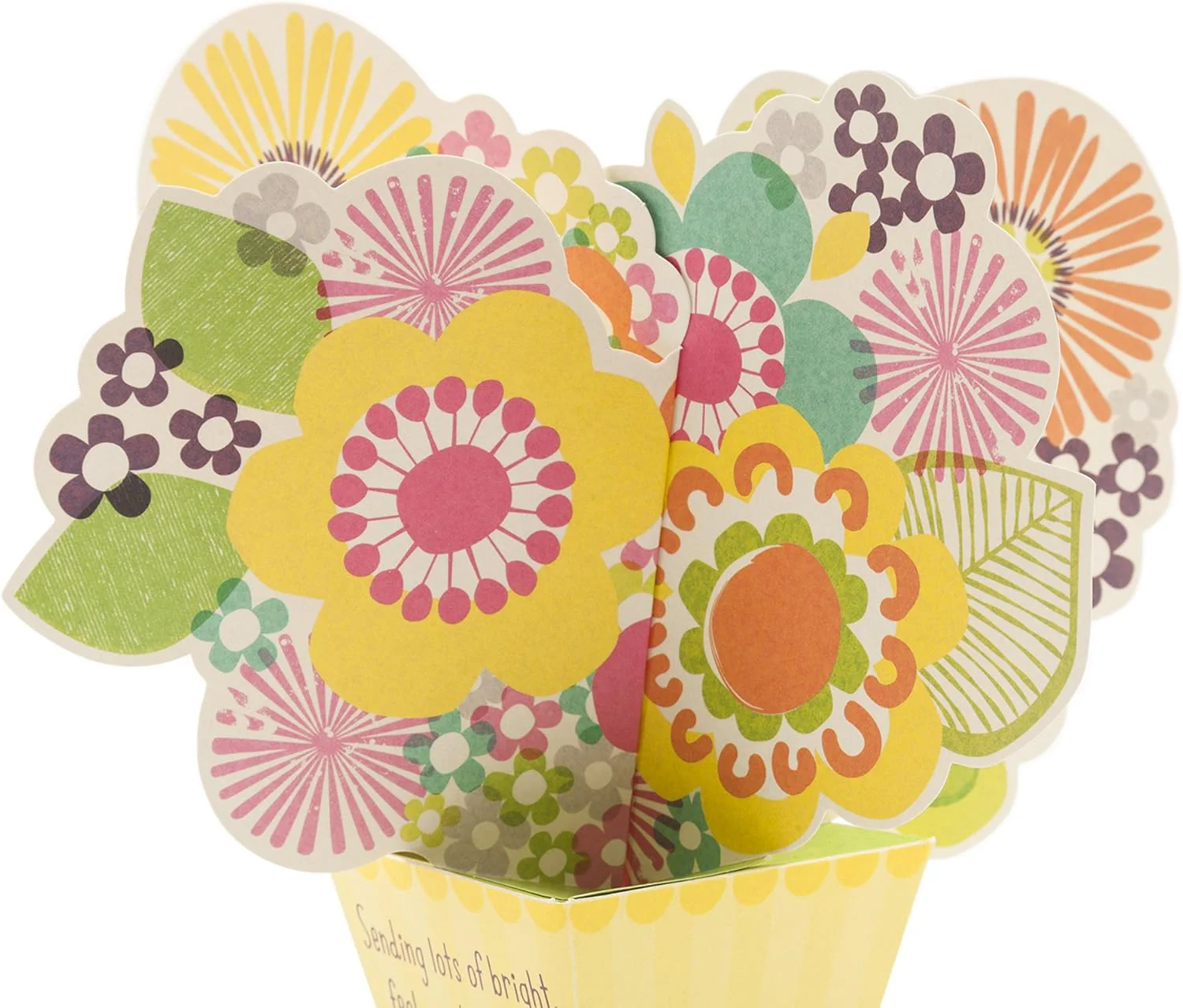 Hallmark Get Well Greeting Card (Pop-Up Flowers) - Image 6