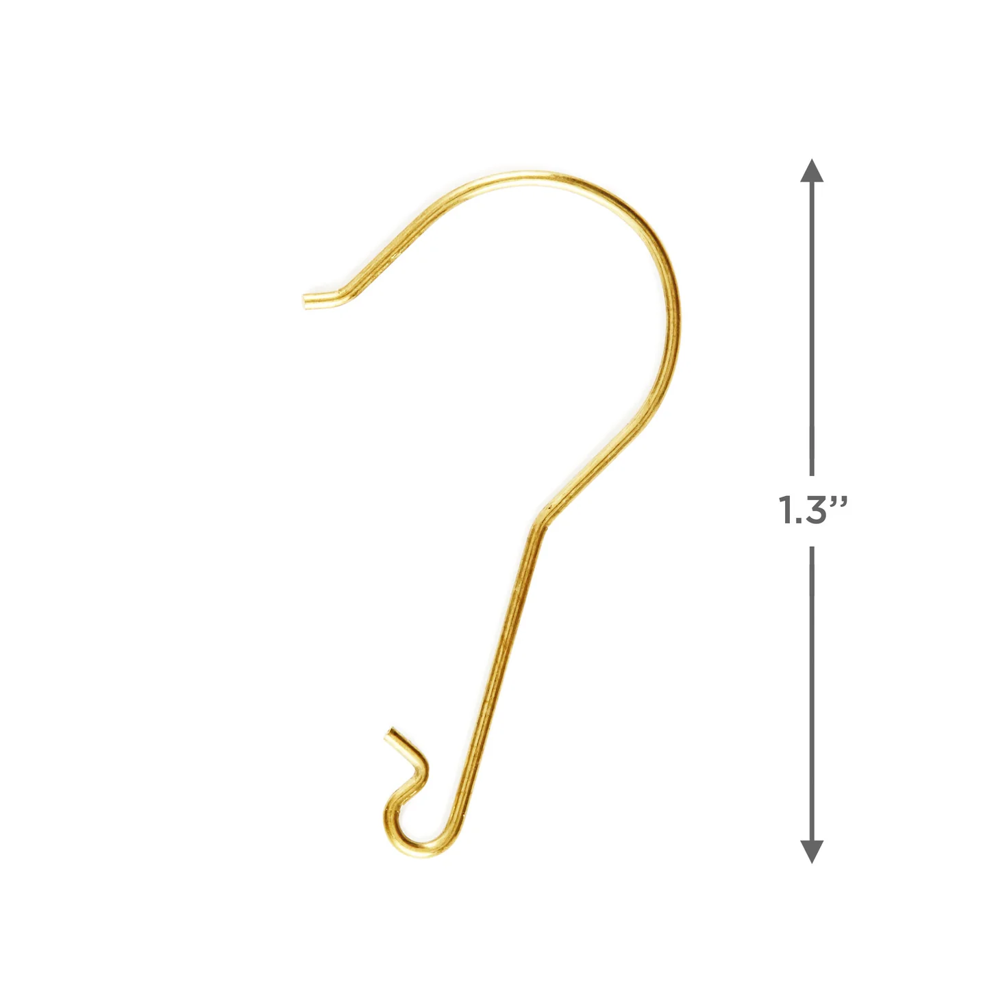 Hallmark Keepsake Christmas Ornament Hooks (Brass, Metal), Set of 20 - Image 2
