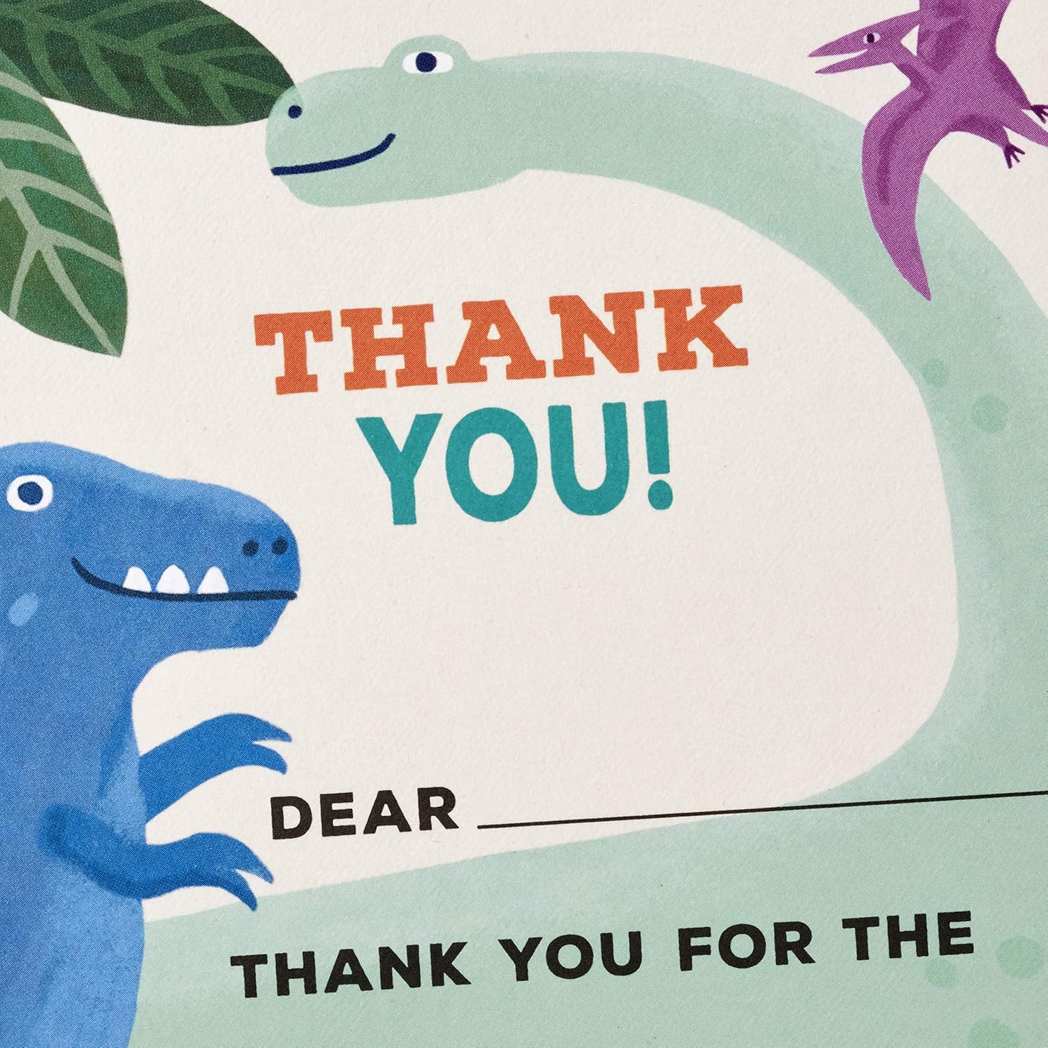 Hallmark Kids Fill in The Blank Thank You Cards, Dinosaurs (20 Cards with Envelopes) - Image 3