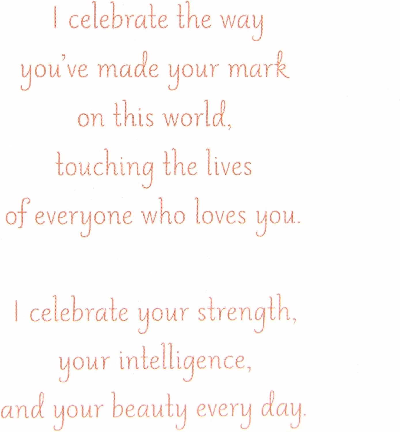 Hallmark Mahogany Birthday Card for Daughter (I Celebrate You) - Image 4