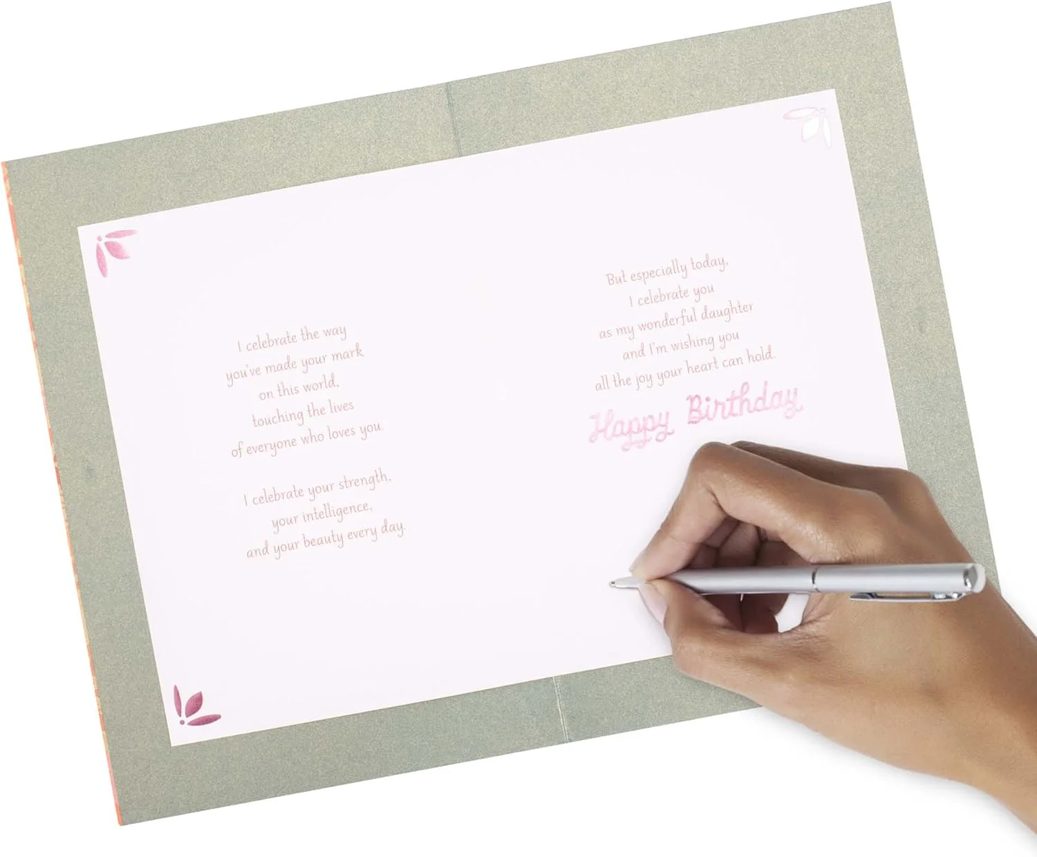 Hallmark Mahogany Birthday Card for Daughter (I Celebrate You) - Image 5