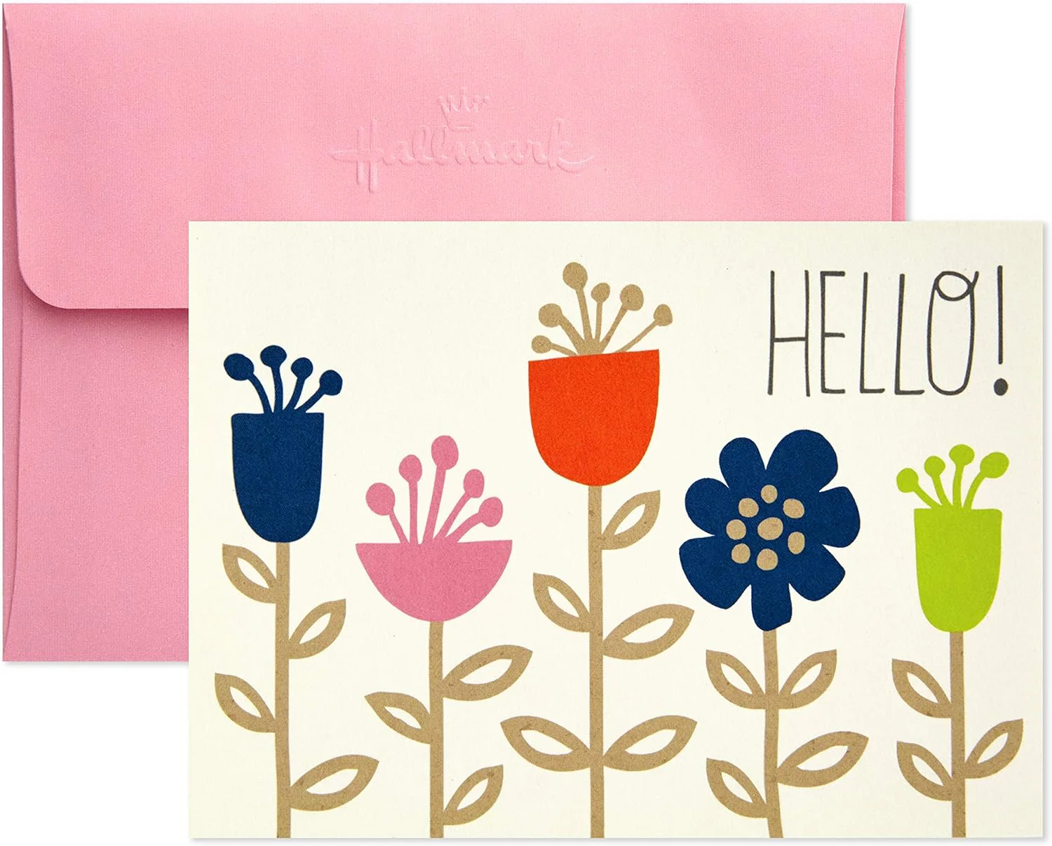 Hallmark Notecards (Stripes, Dots, Flowers, 40 Cards and Envelopes) - Image 3