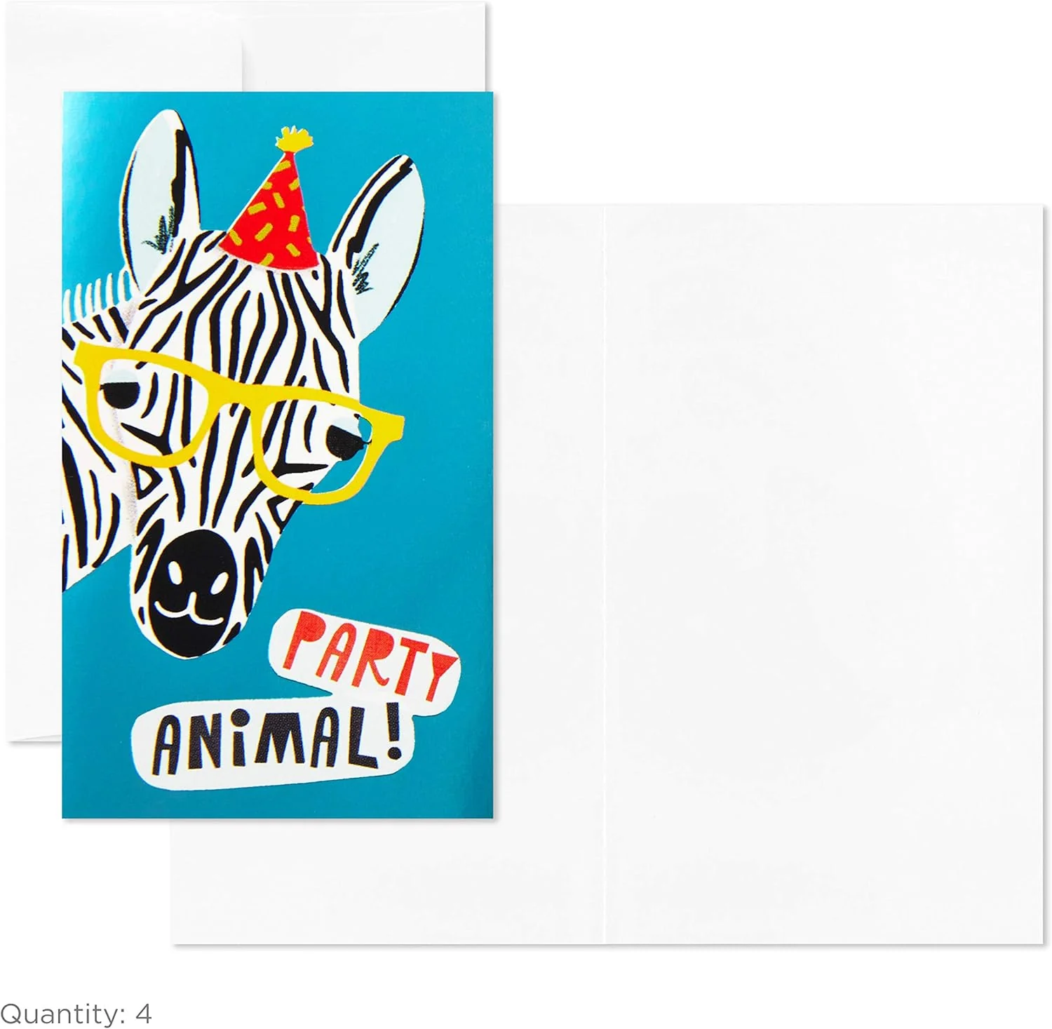 Hallmark Pack of 12 Assorted Mini Birthday Cards, 2.25" x 3.5" Cards with Envelopes (Llamas, Zebras, Dogs, Cats) - Image 5