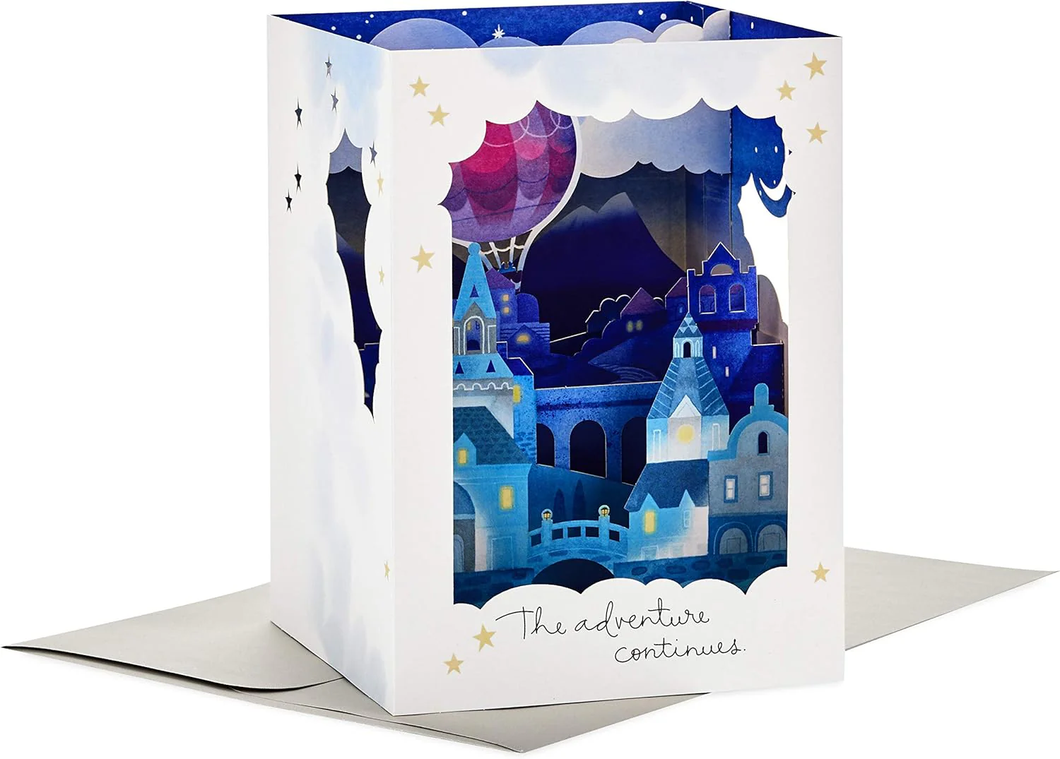 Hallmark Paper Wonder Displayable Pop Up Anniversary Card (Adventure Continues) - Image 6