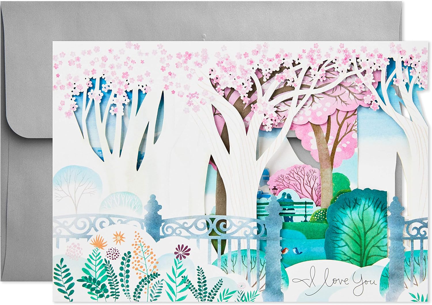 Hallmark Paper Wonder Displayable Pop Up Anniversary Card (Paris) - Image 3