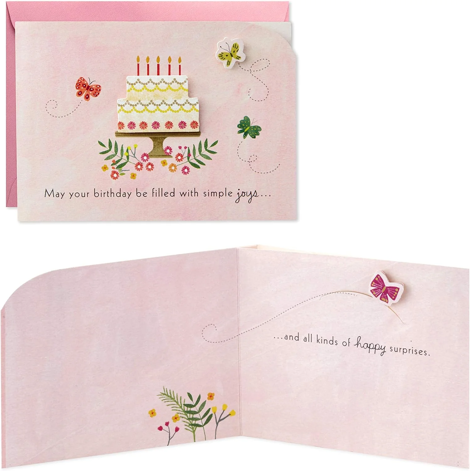 Hallmark Paper Wonder Paper Craft Birthday Card (Happy Surprises) - Image 3