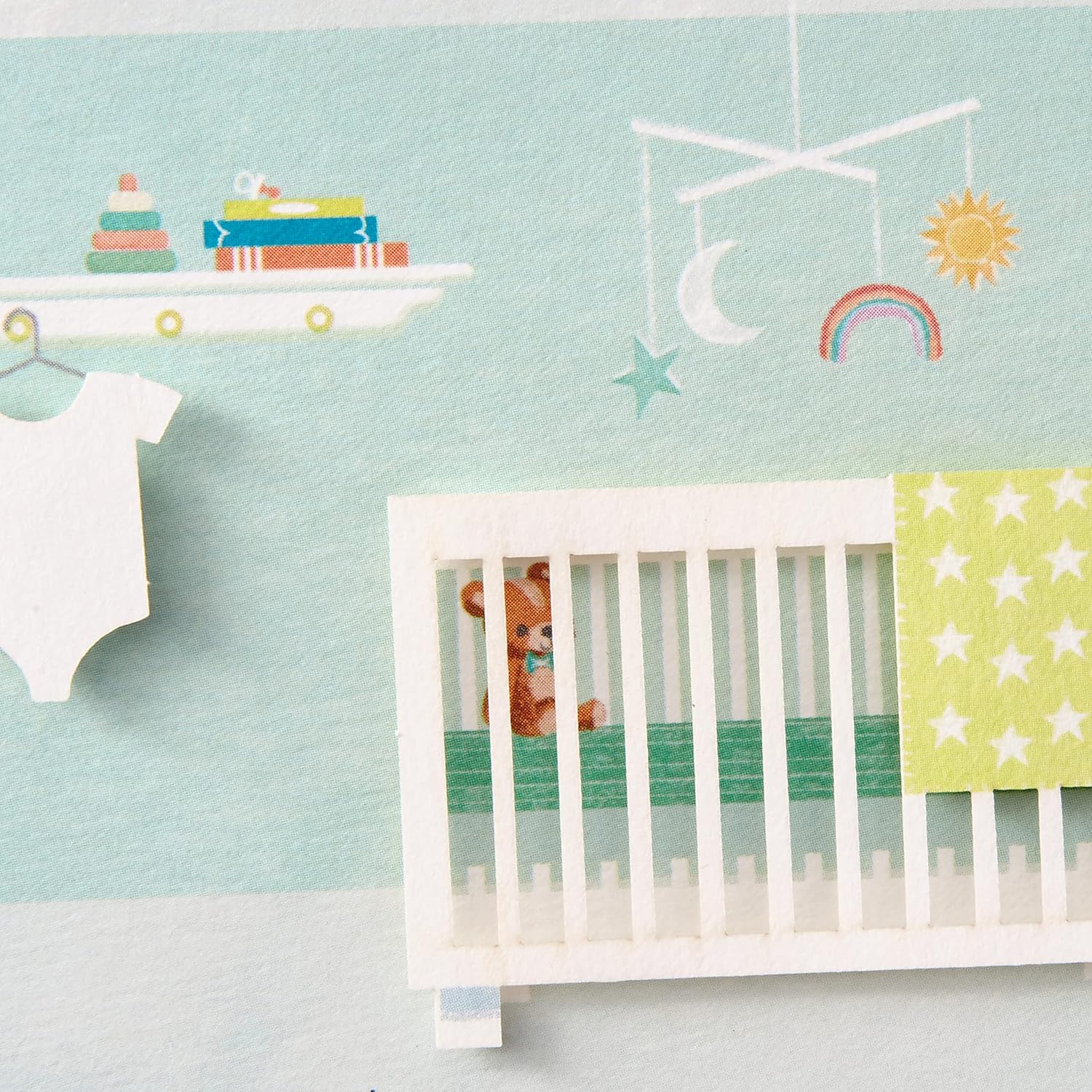 Hallmark Paper Wonder Pop Up Baby Shower Card (Sweet Dream Come True) - Image 7