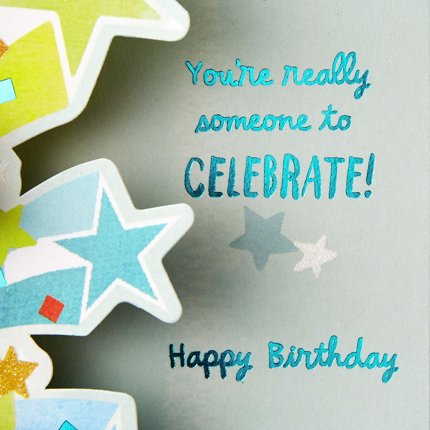 Hallmark Paper Wonder Pop Up Birthday Card (Someone to Celebrate) - Image 4