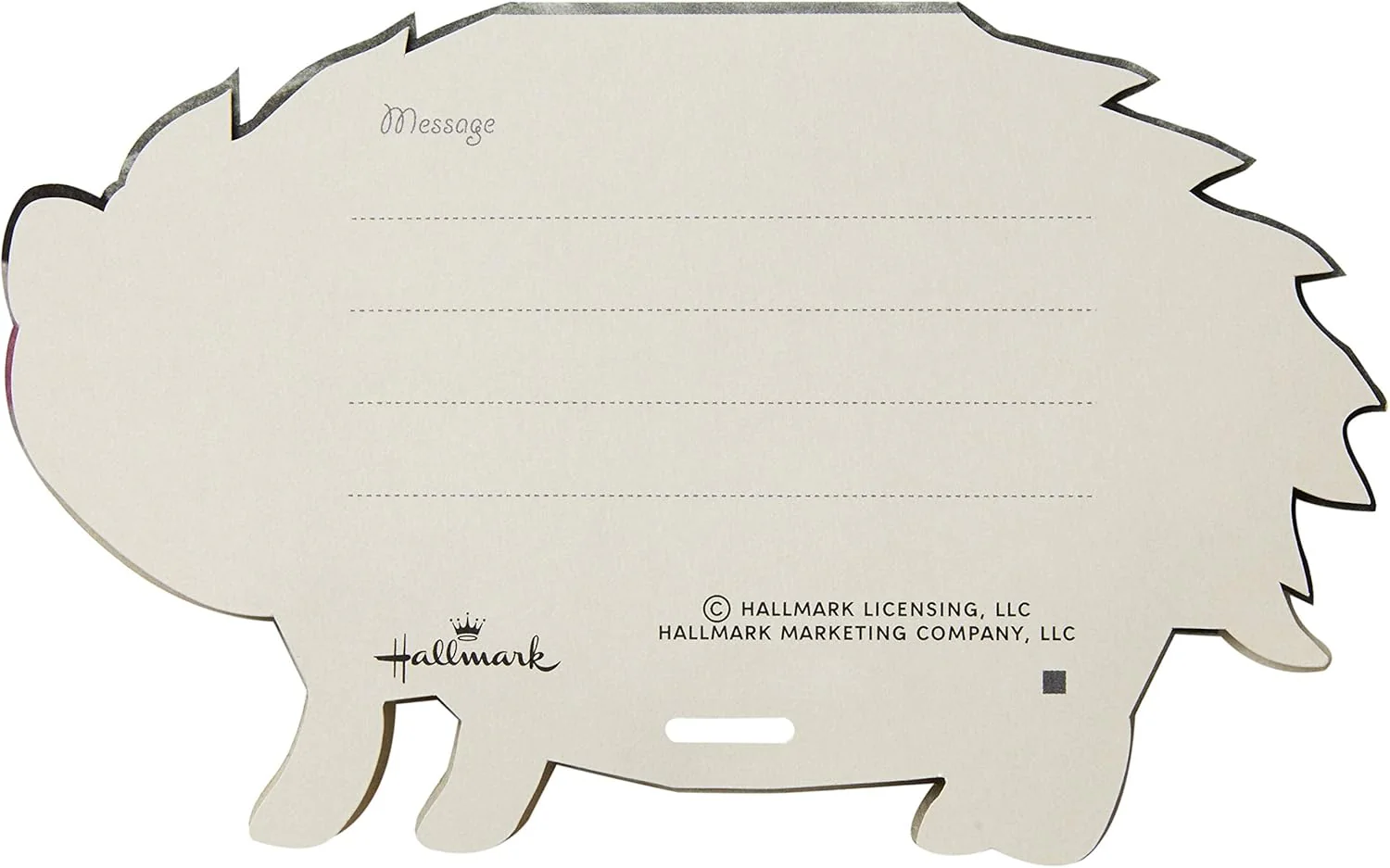Hallmark Pop Up Birthday Card (3D Honeycomb Hedgehog) - Image 6