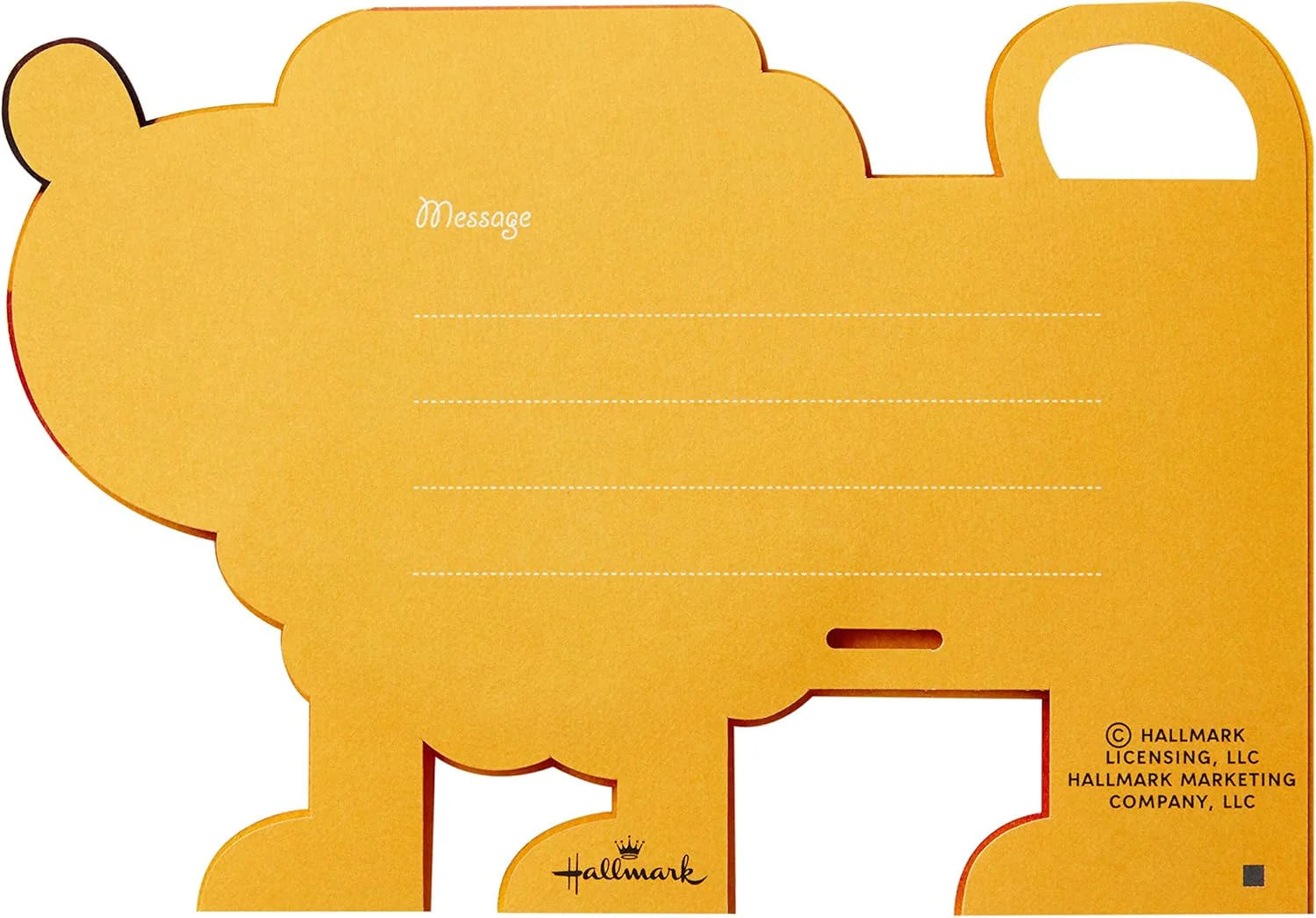 Hallmark Pop Up Birthday Card (3D Honeycomb Lion) - Image 5