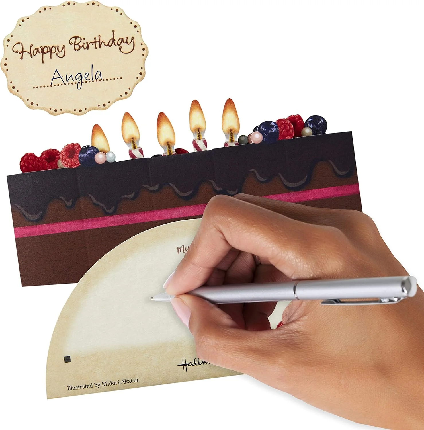 Hallmark Pop Up Birthday Card (Chocolate Cake) - Image 7